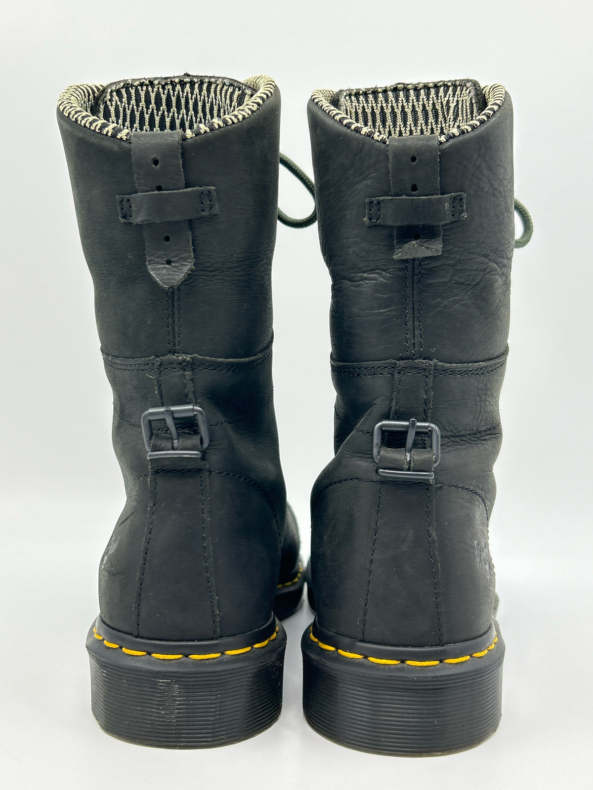 DR. MARTENS Size 8 Black Women Booties