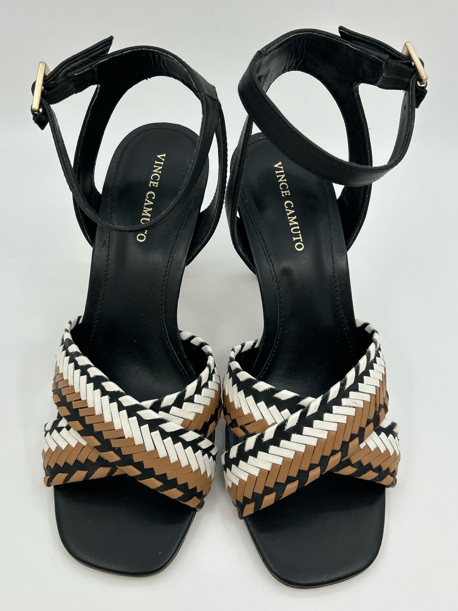 VINCE CAMUTO Size 8M black and brown Women Sandal