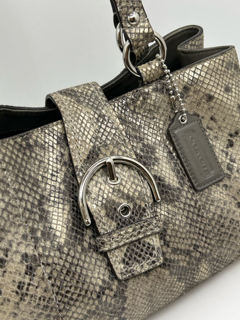 COACH black and grey Women's Purse