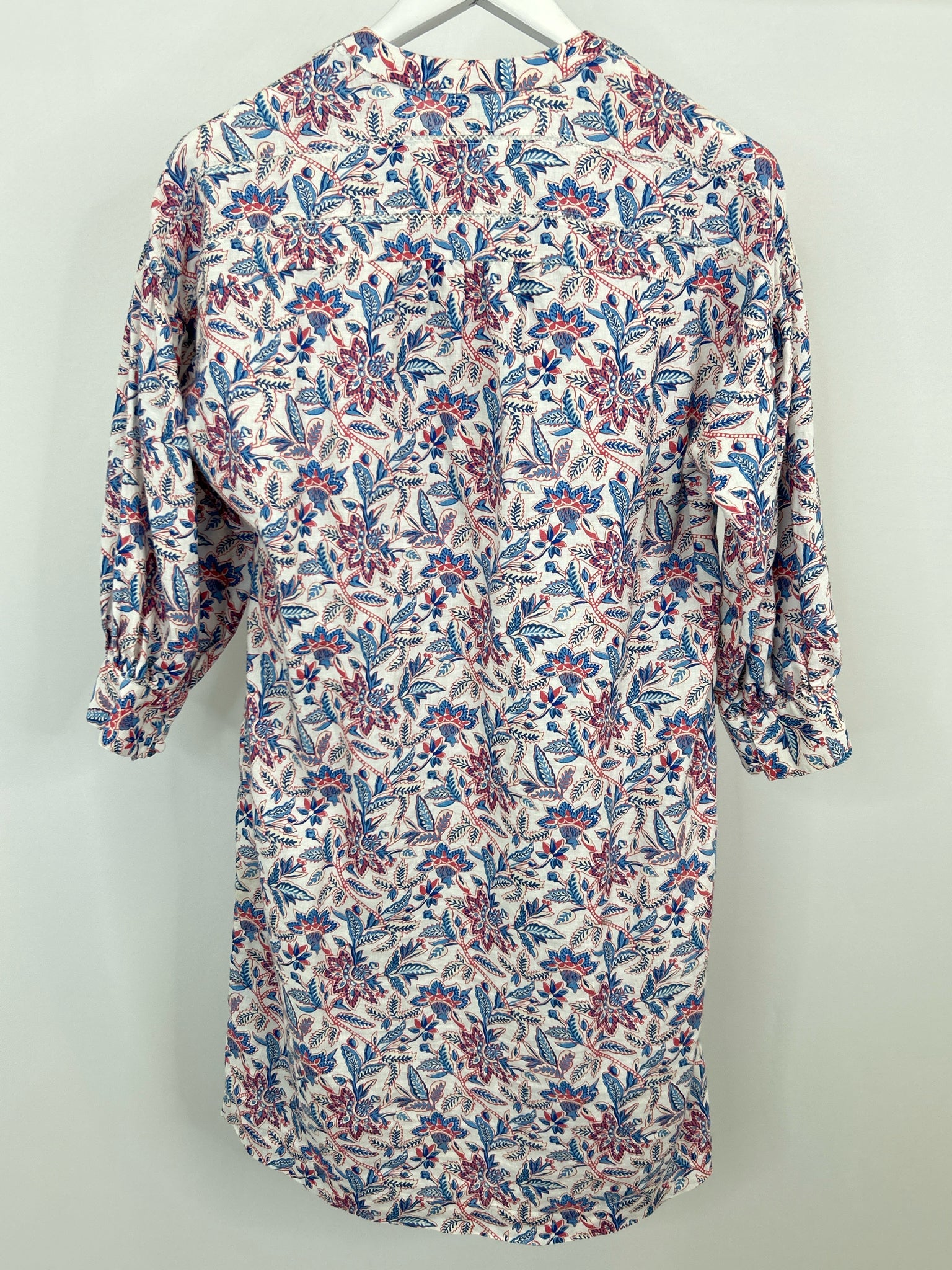 J. McLaughlin Size M White Floral Women Dress