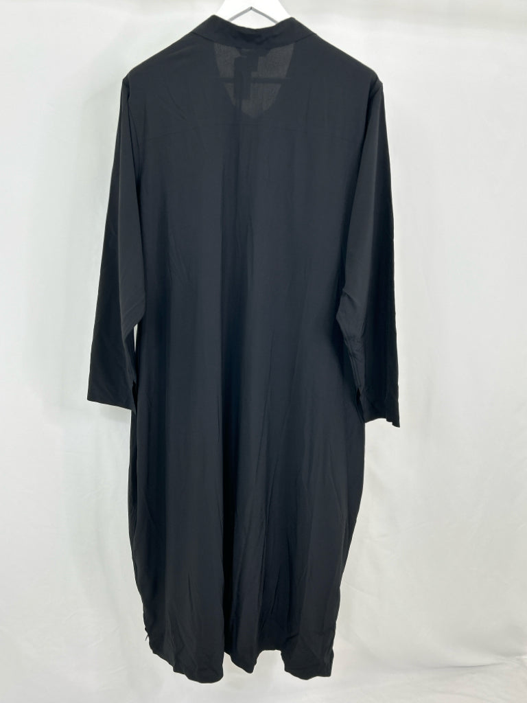 ATHLETA Women Size 3X Black Dress