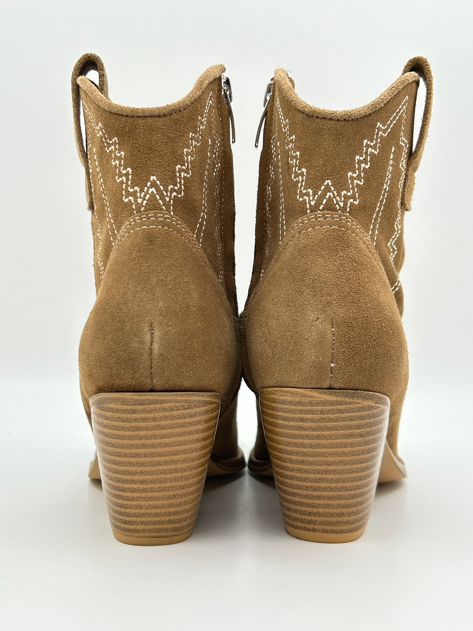 NINE WEST Size 8M Brown Women Booties