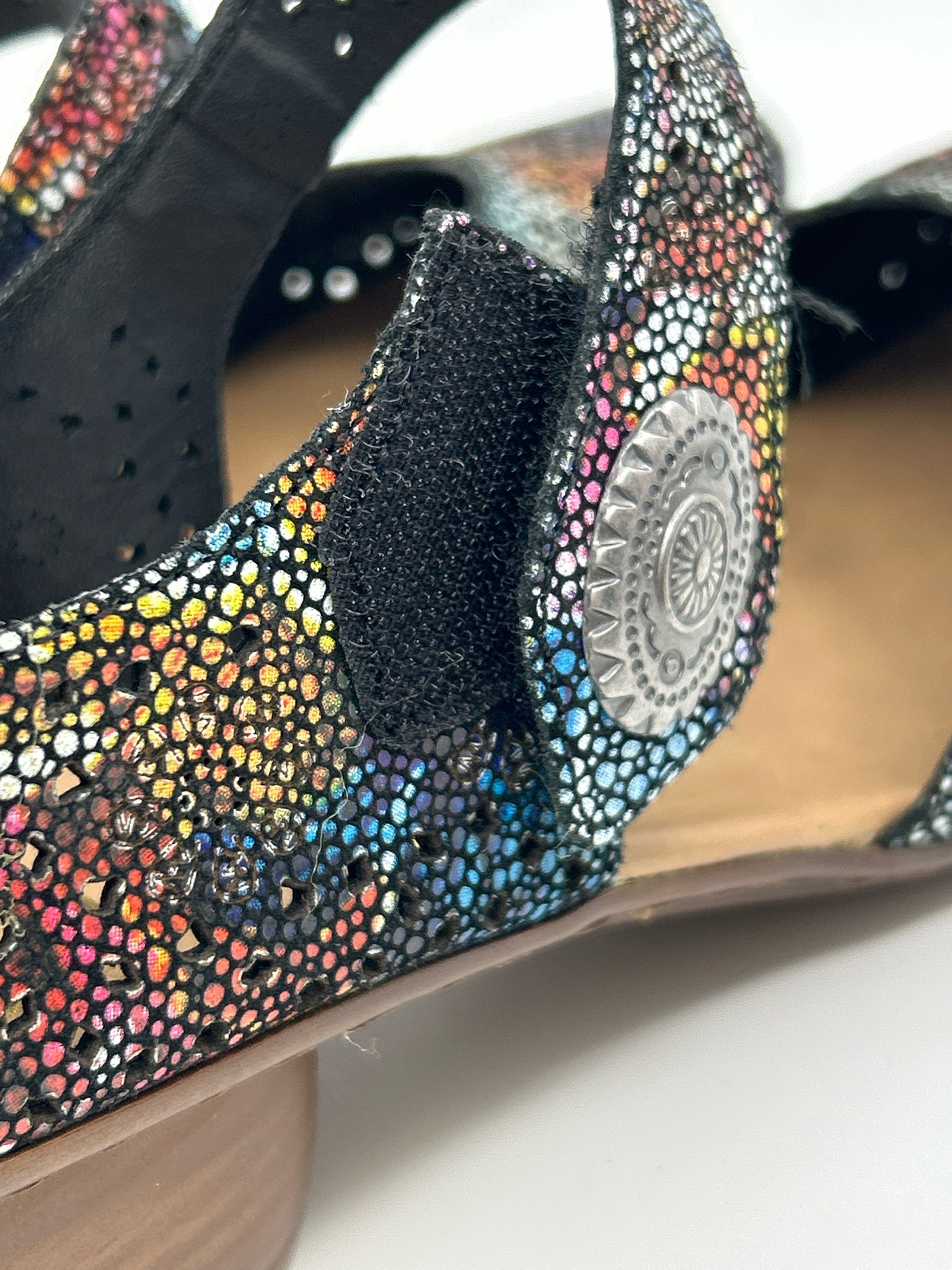 RIEKER Size 9 Multi-Color Women Shoes