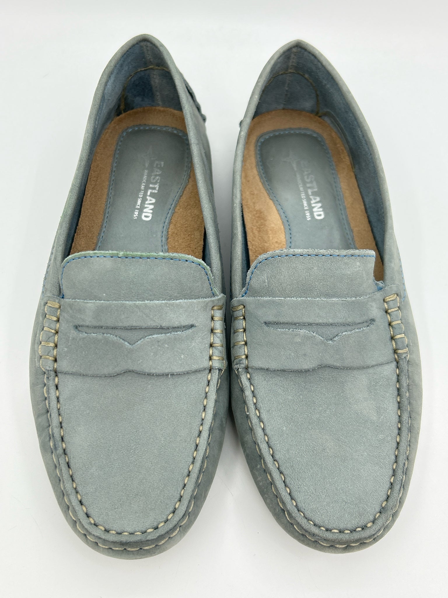 EASTLAND Size 7M Blue Grey Women Loafer