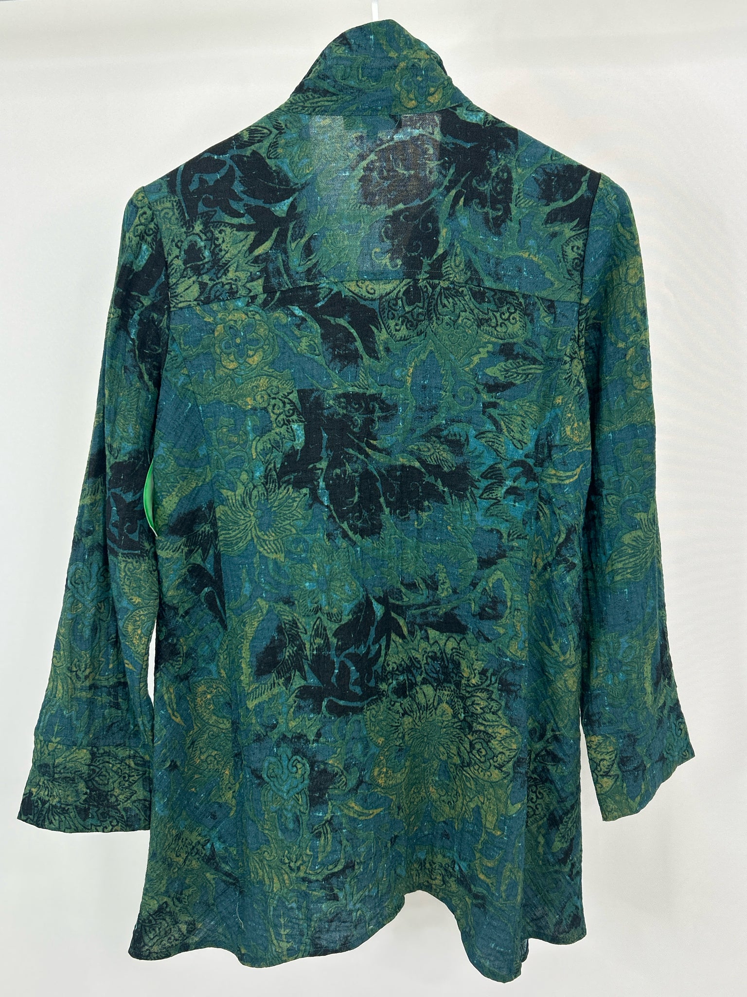 HABITAT Size S Green Print Women Shirt
