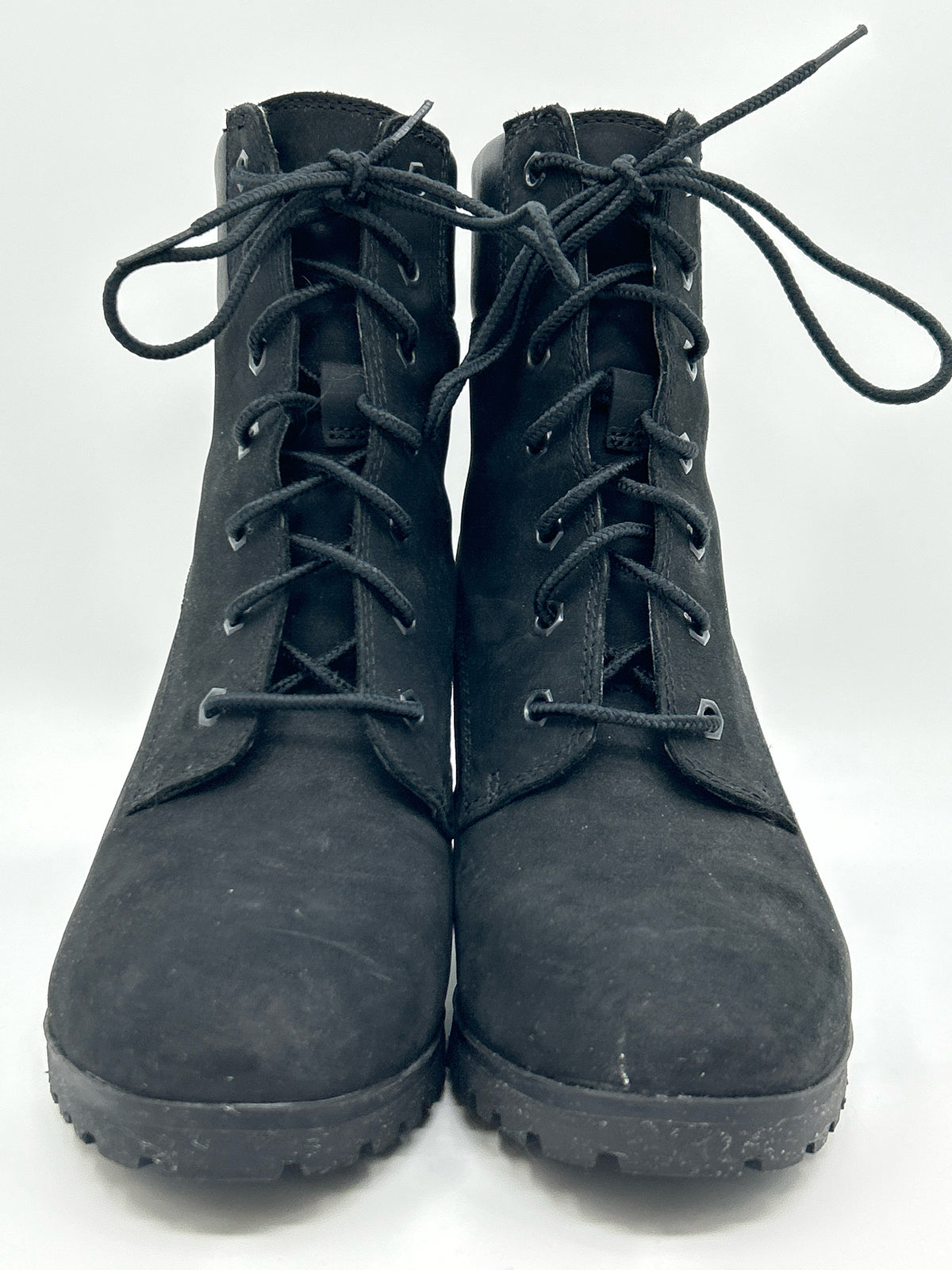 TIMBERLAND Size 9 Black Women Boots