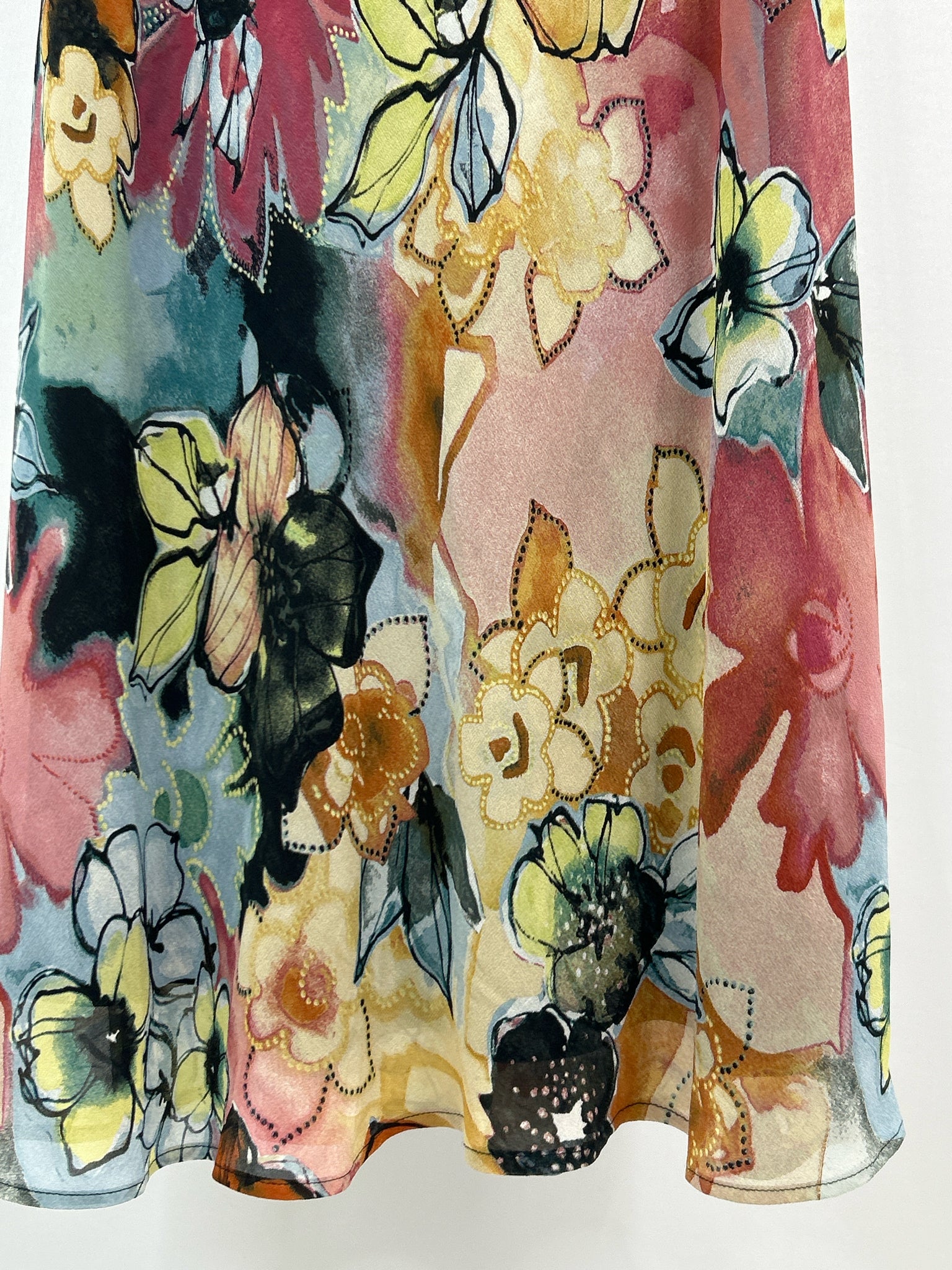 CHICO'S Size 10 Multi-Color Women Dress