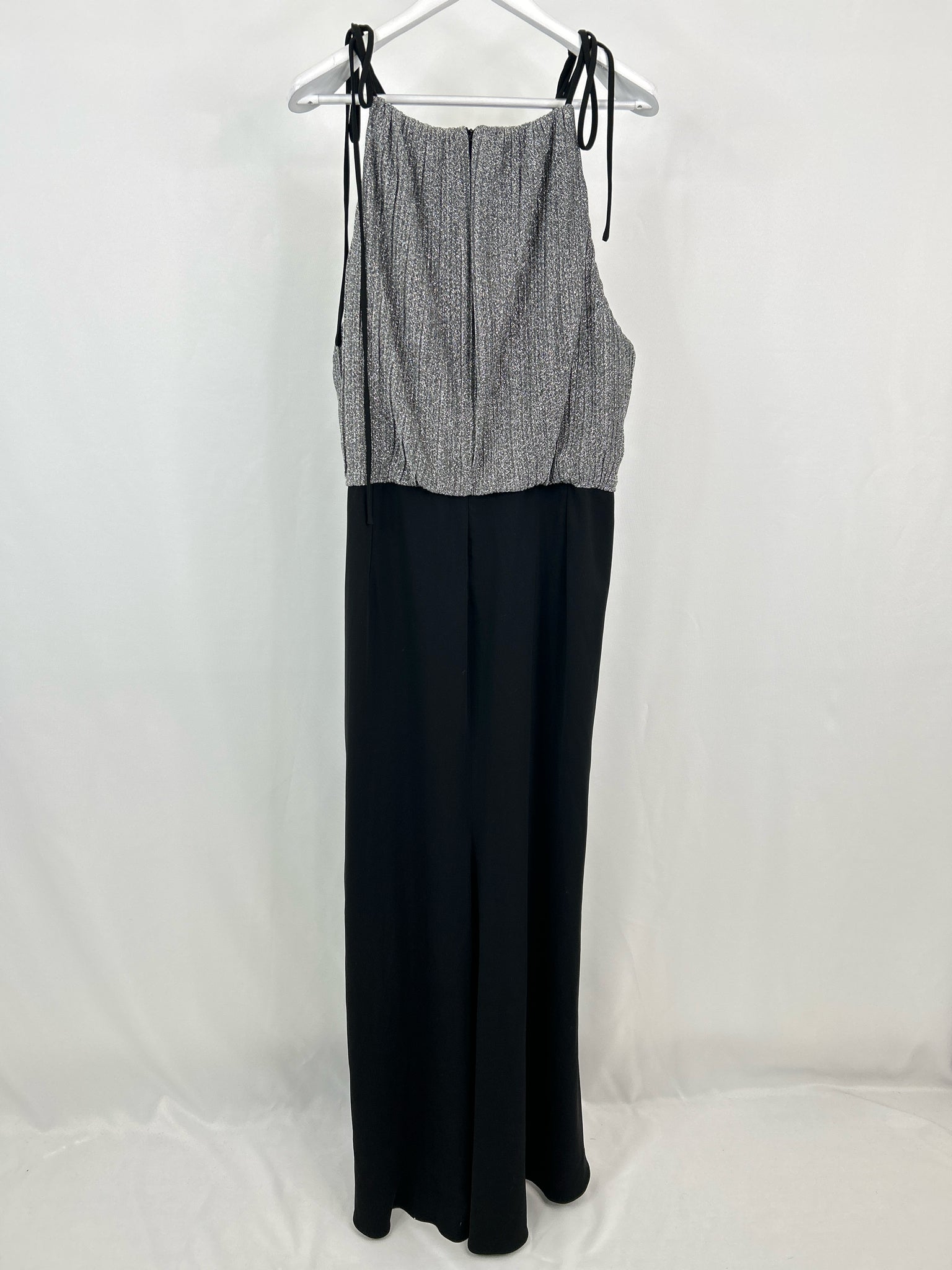 BADGLEY MISCHKA Size 22 Silver and Black Women Dress