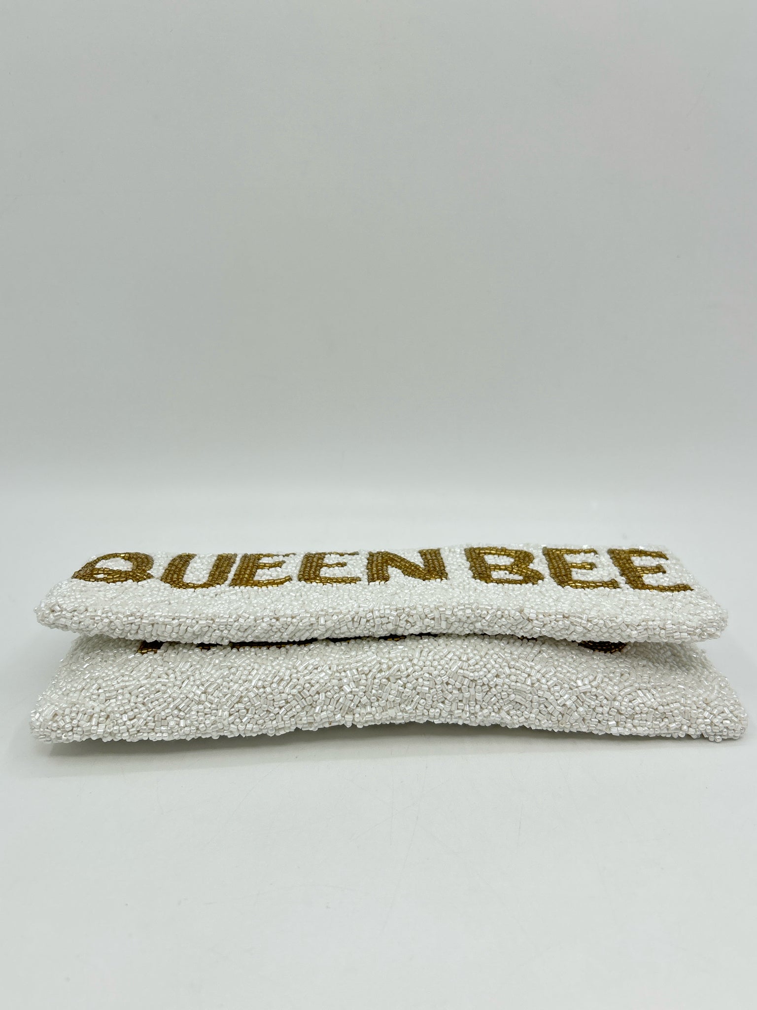 MONOGRAM GOODS WHITE AND GOLD Women Purse