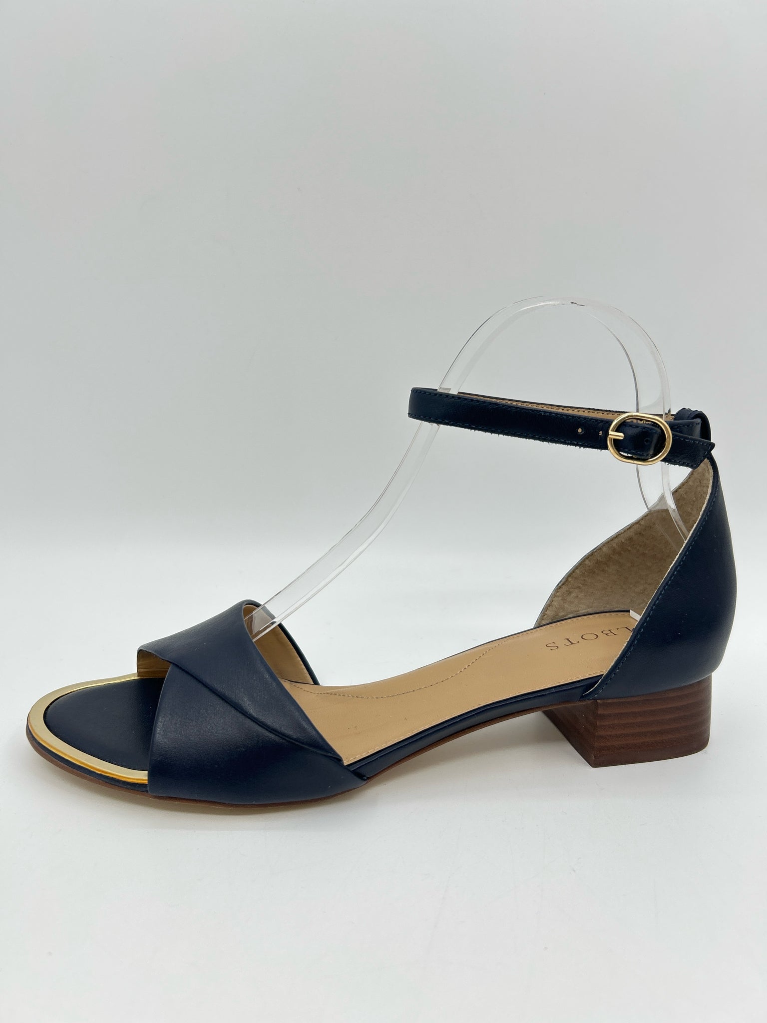 TALBOTS Size 8M Navy Women Sandal