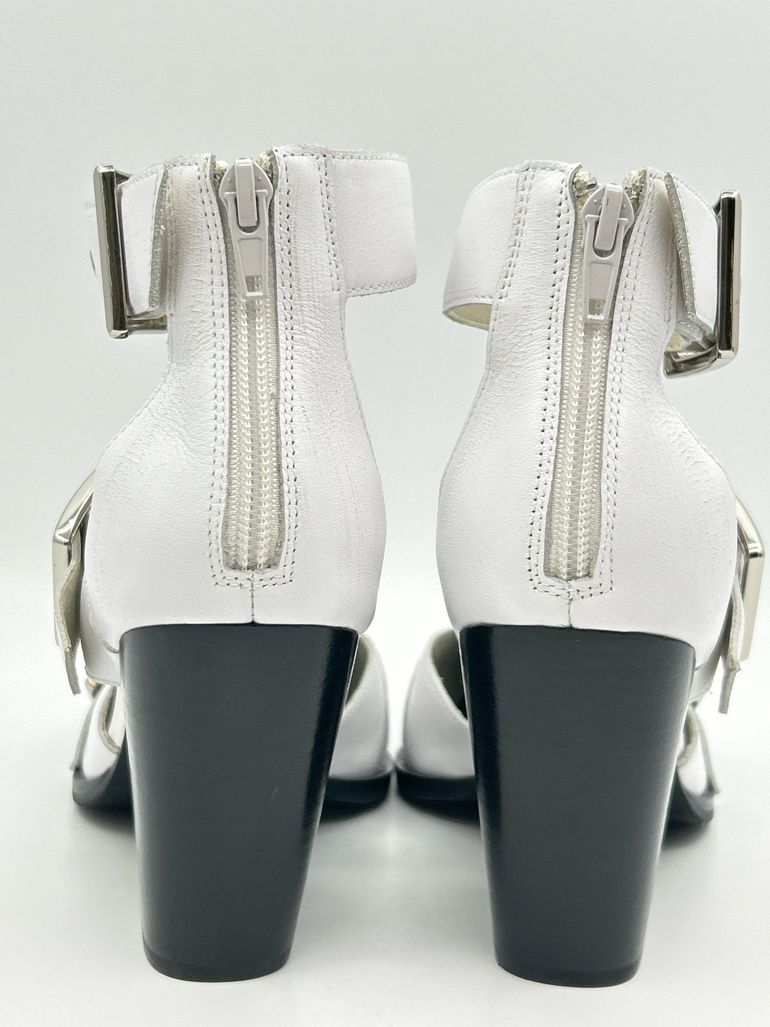 JEFFREY CAMPBELL for Free People Size 10 White Women Bootie Pumps
