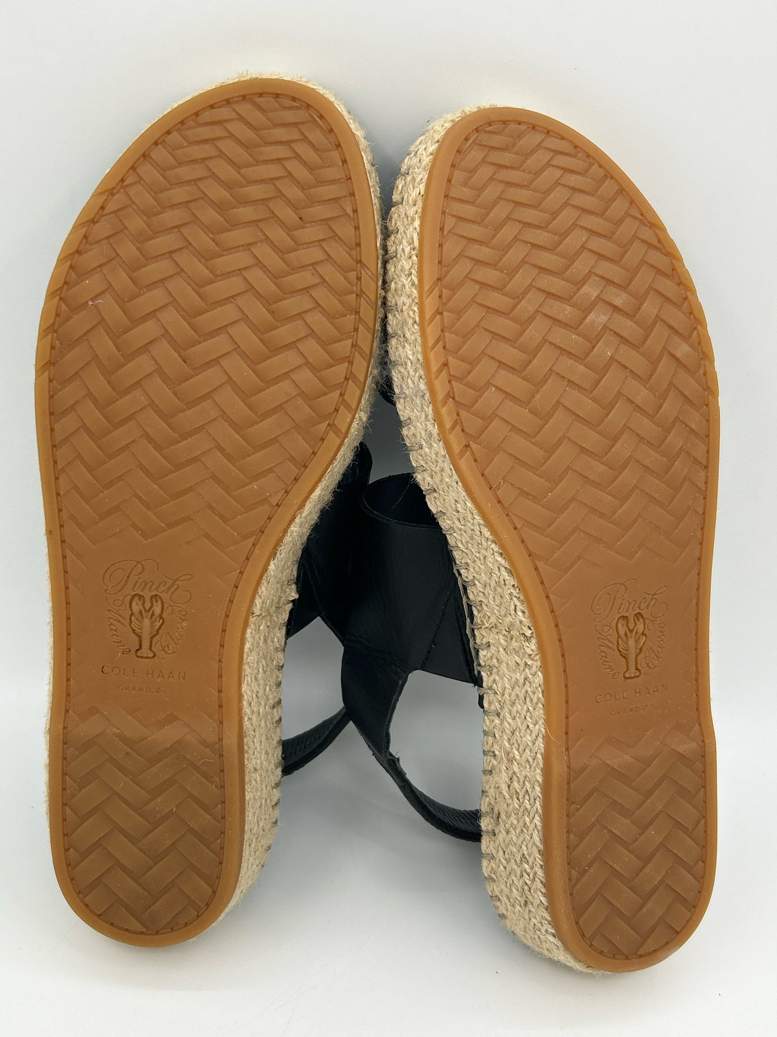 COLE HAAN Size 8B Black Women Sandal