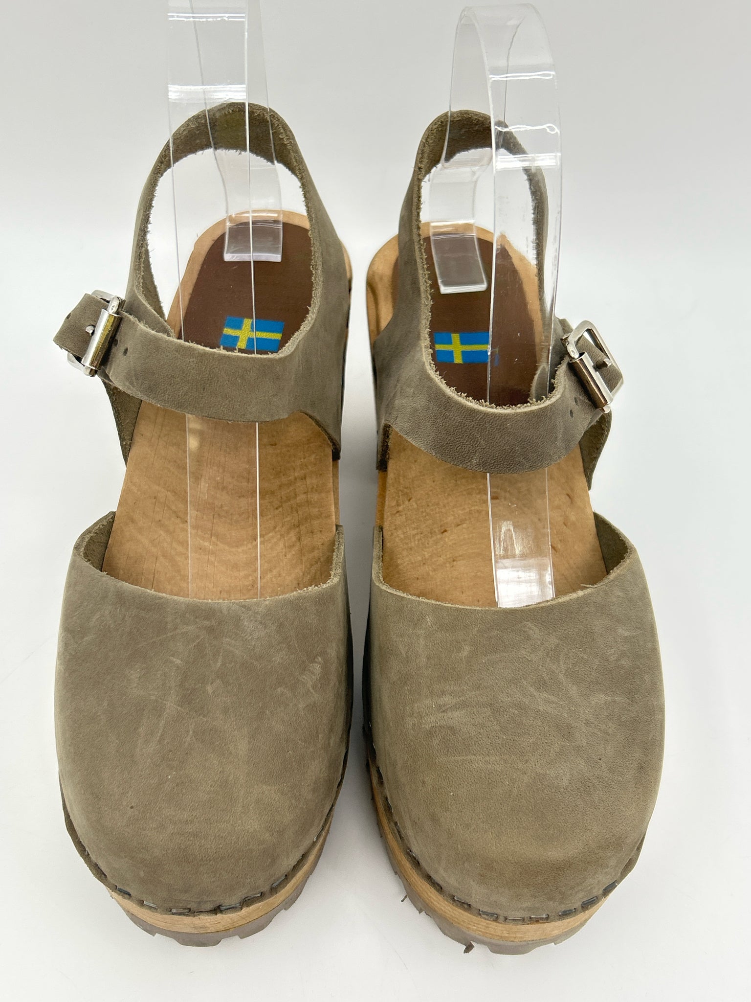 MIA Size 38 KHAKI Women Clogs