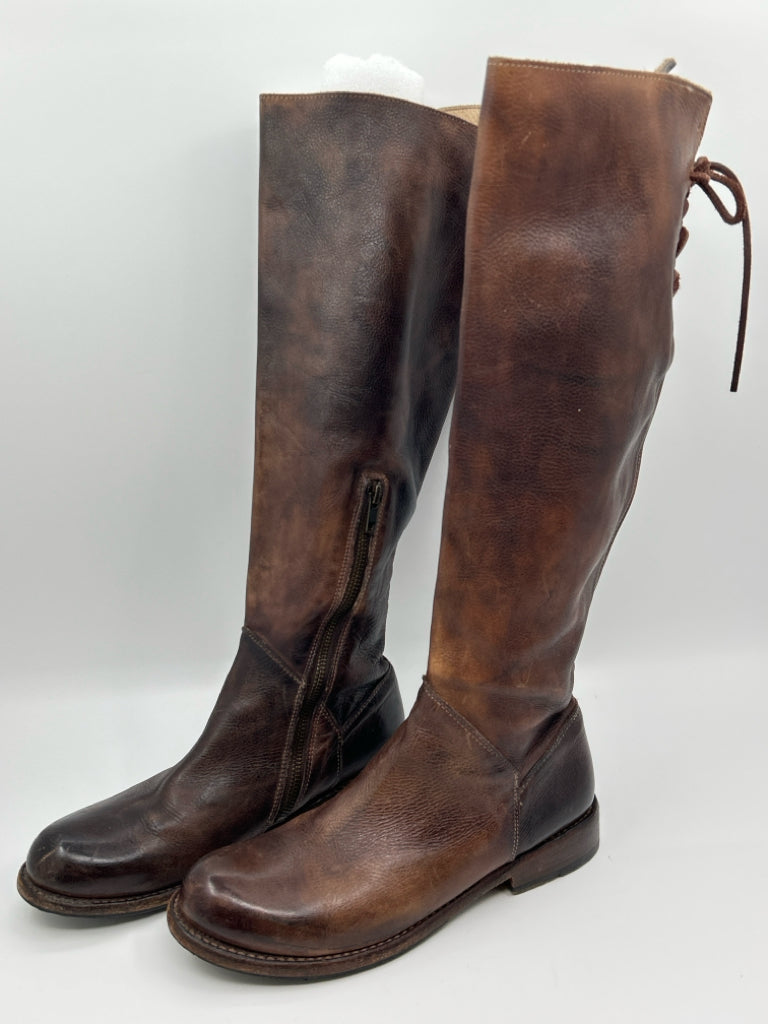 BED STU Women Size 8 RUST Boots