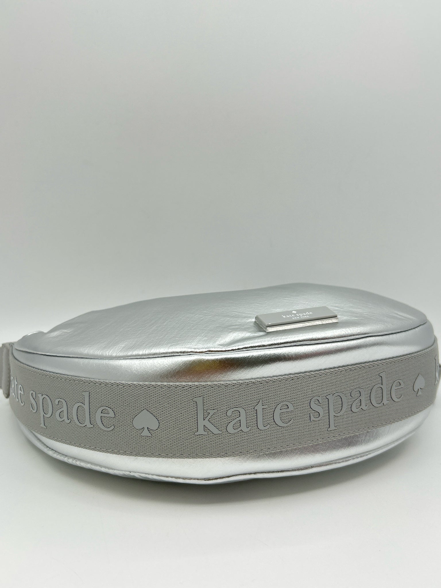 KATE SPADE Silver Metallic Women Purse NWT