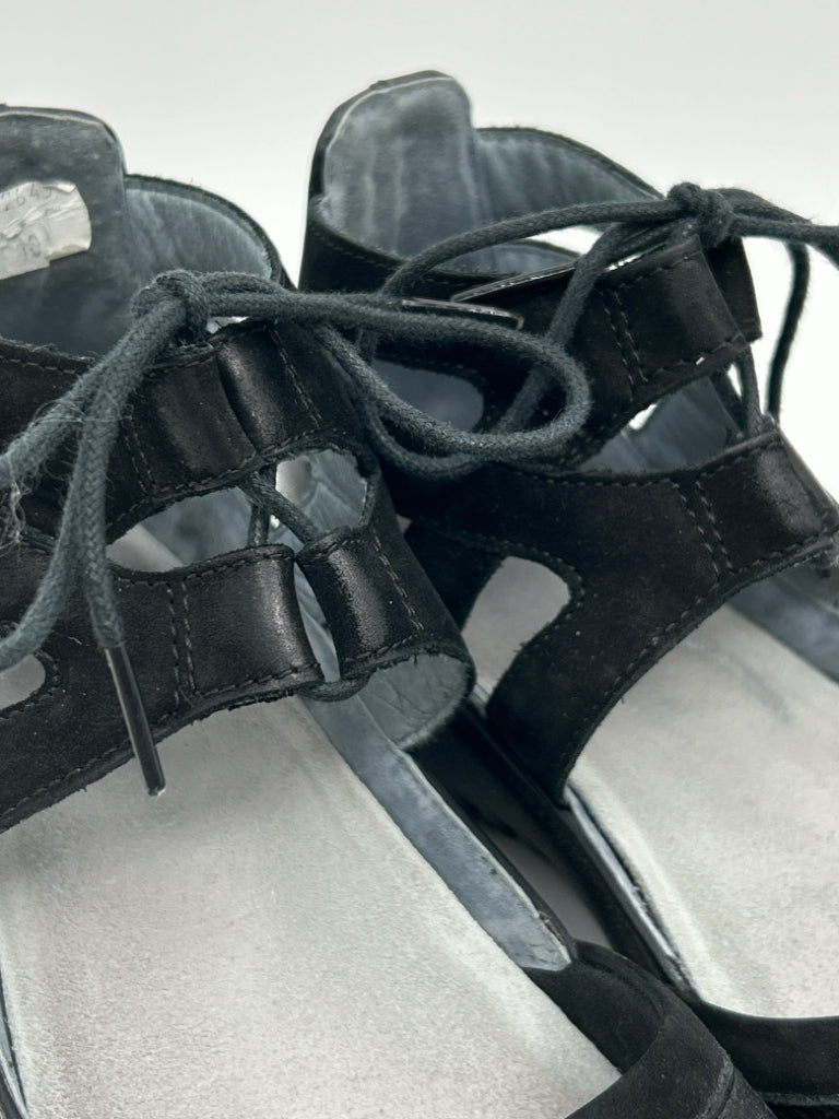 NAOT Size 40 Black Women's Sandal
