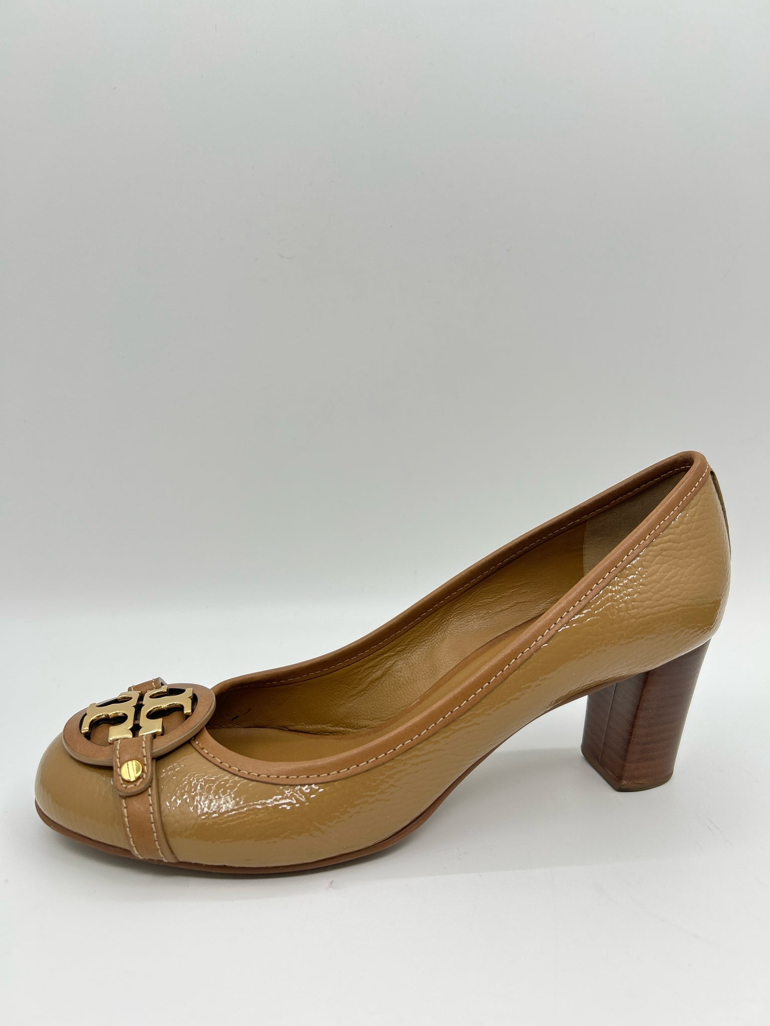 TORY BURCH Size 10.5 Tan Women Pumps