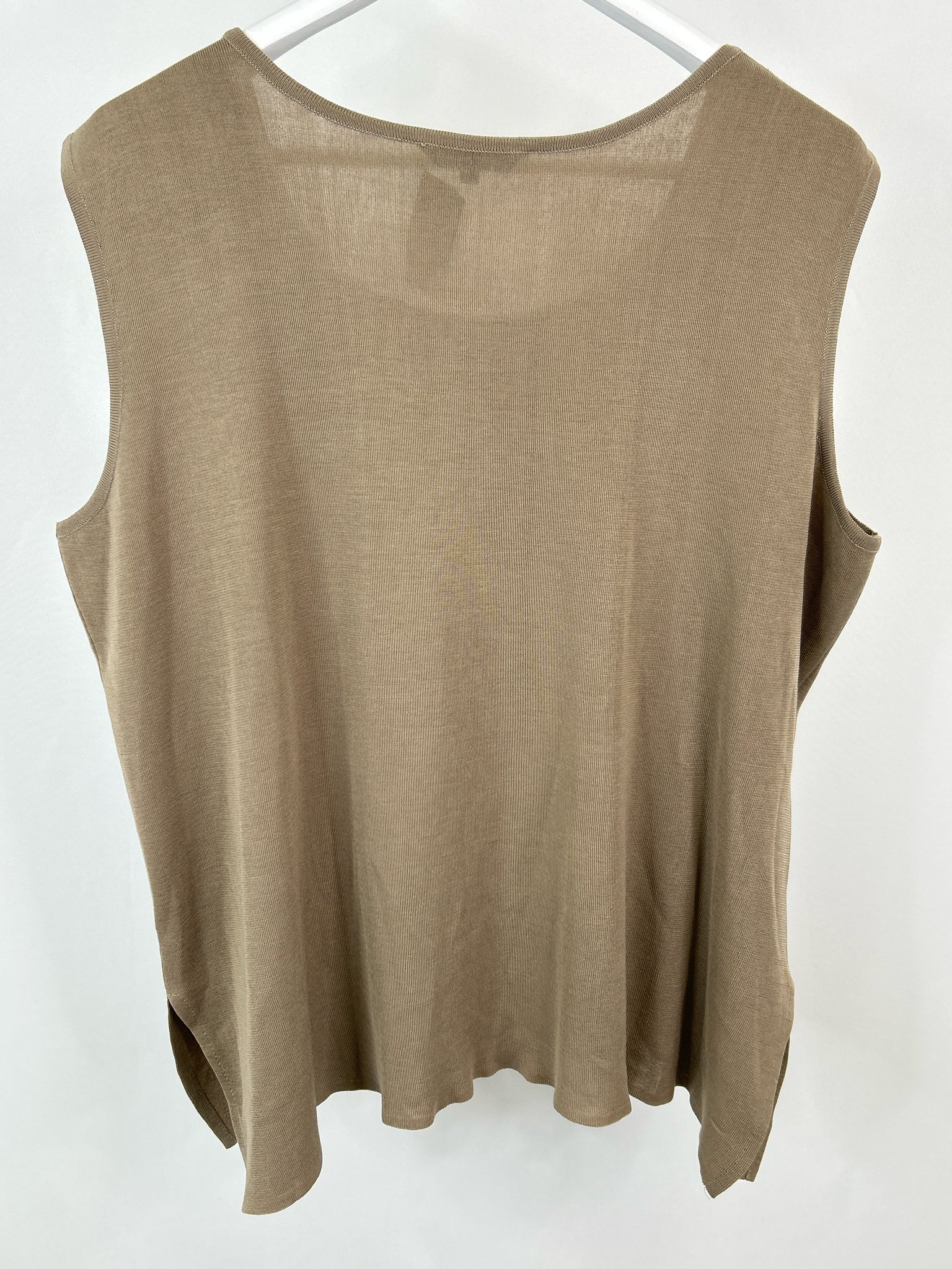 MISOOK Size 1X Taupe Women Sweater
