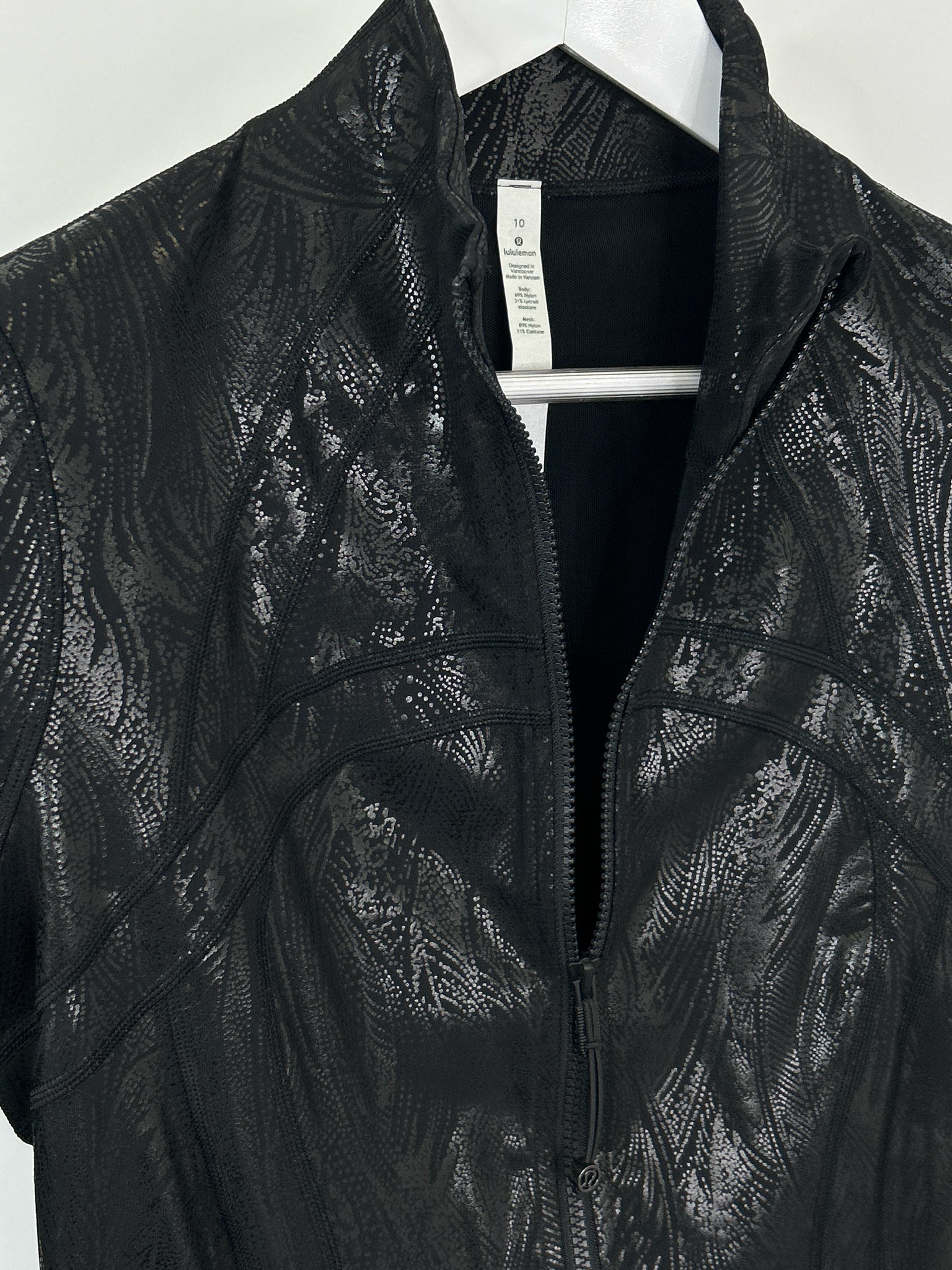 LULULEMON Size 10 Black Women Jacket
