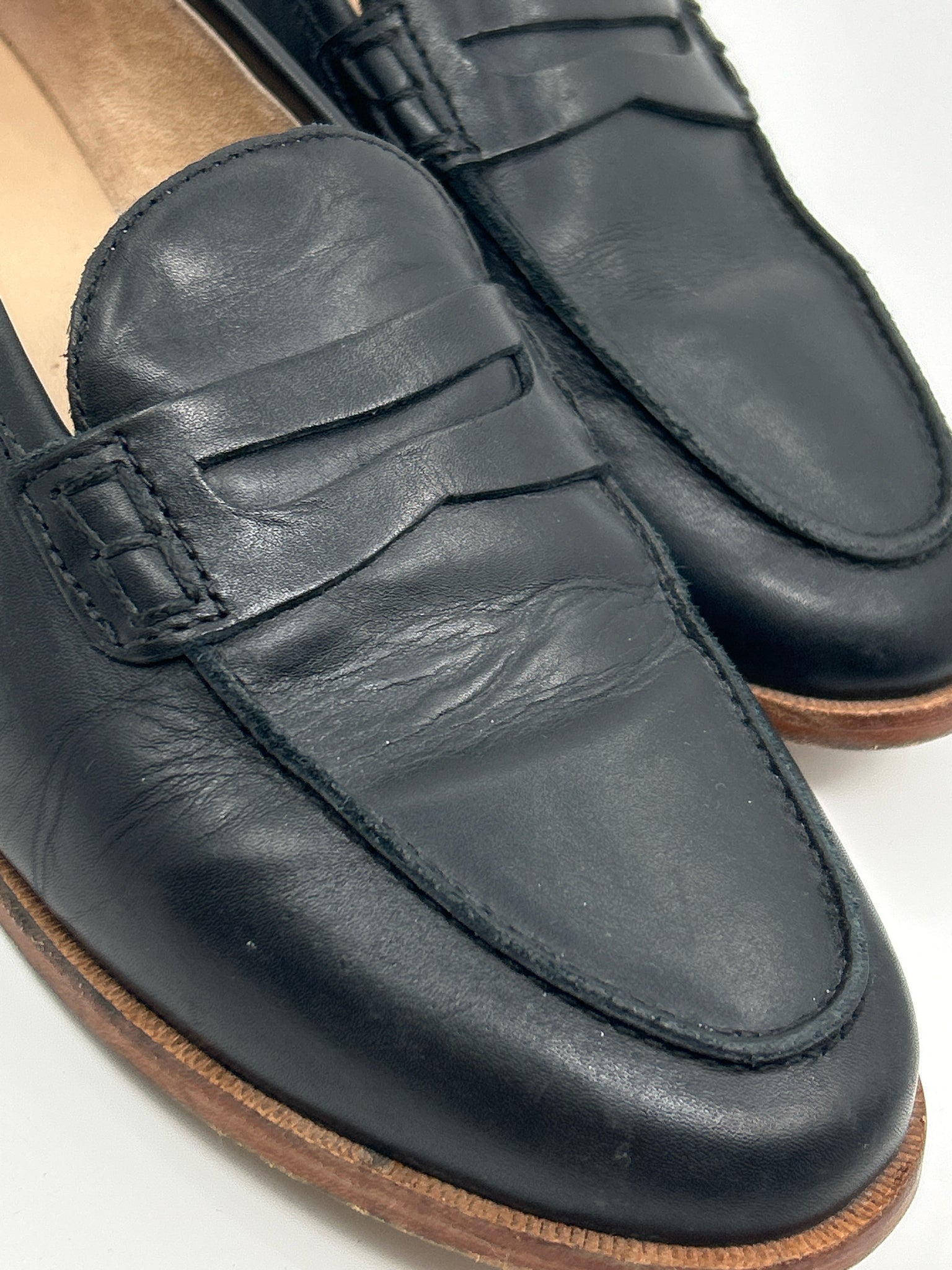 J CREW Size 8.5 Black Women Loafer