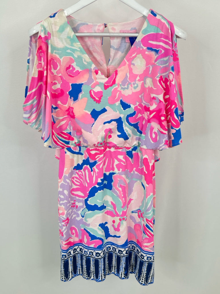 LILLY PULITZER Size XS Pink and Blue Women's Dress