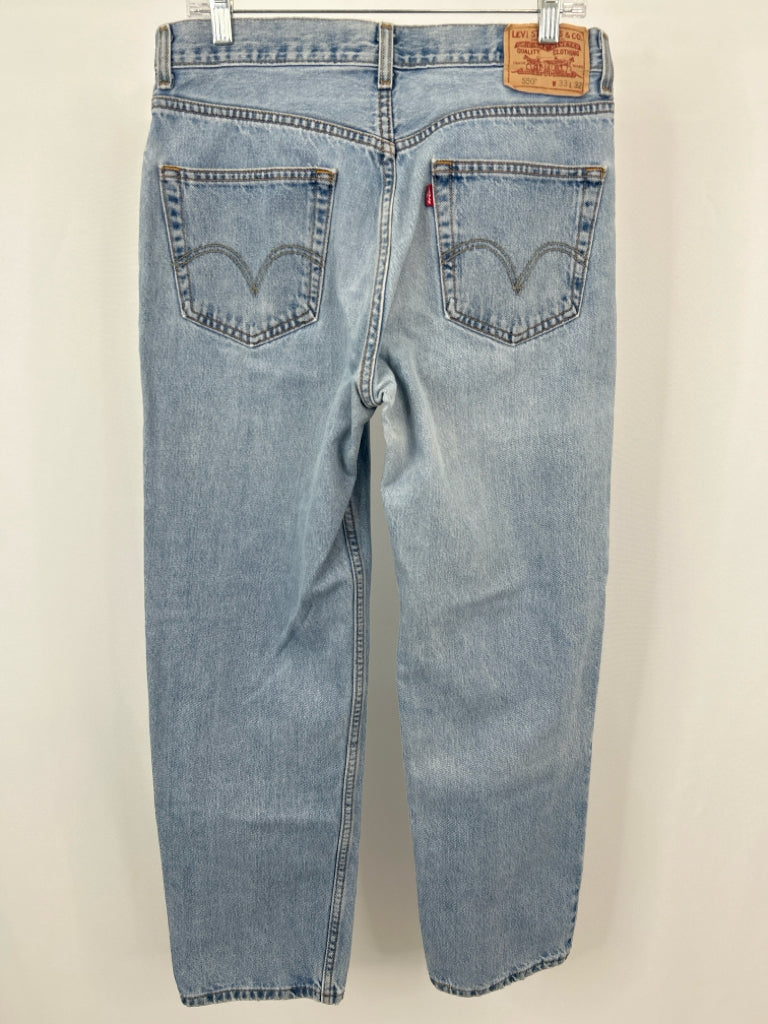 LEVIS Size 16/33 BLUE DENIM jeans