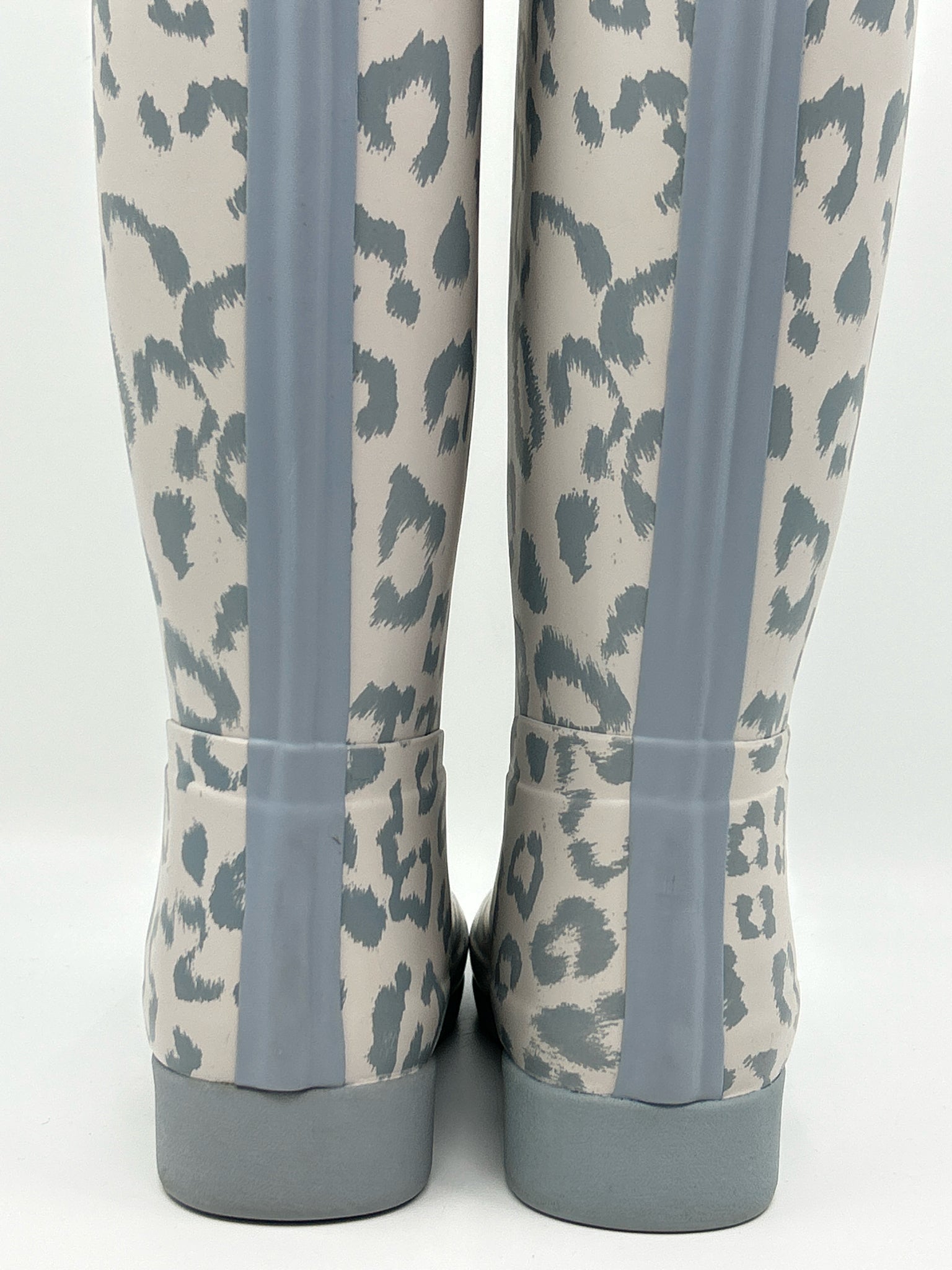 HUNTER Size 6 Grey Women Rainboots