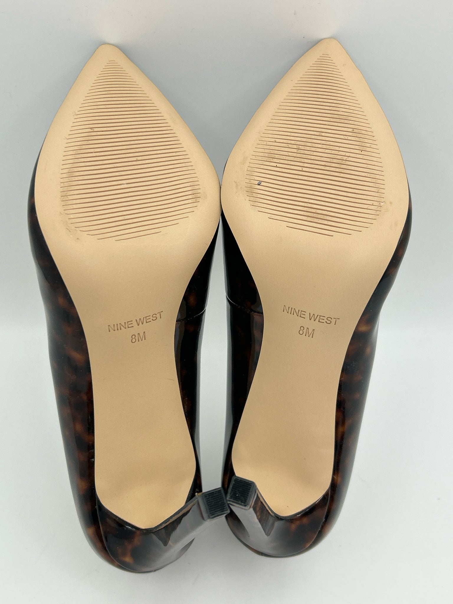 NINE WEST Size 8M DARK BROWN Women Sandal