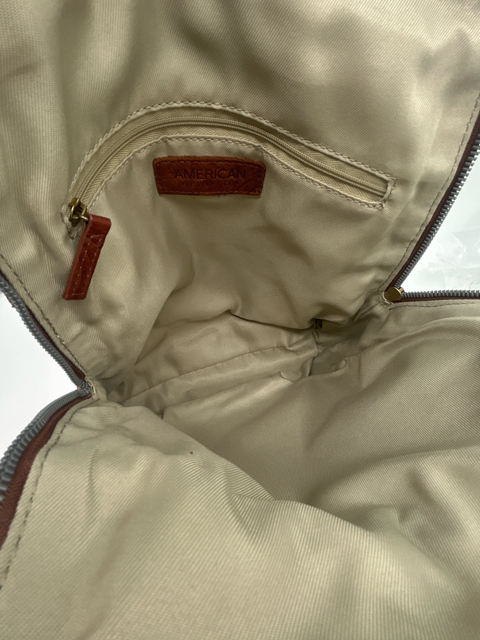 AMERICAN LEATHER CO Brown Women Backpack