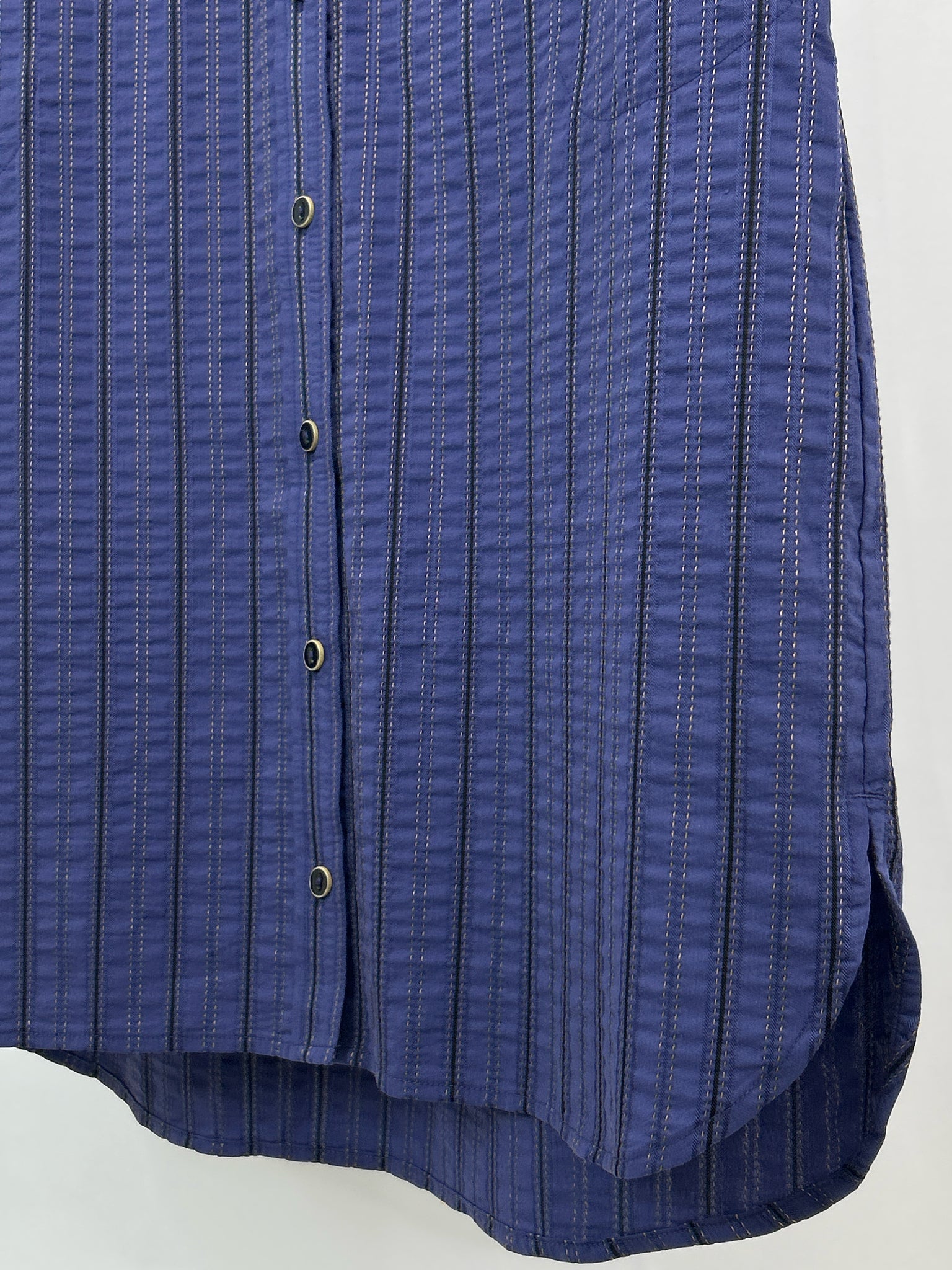 HABITAT Size S Blue Striped Women Dress
