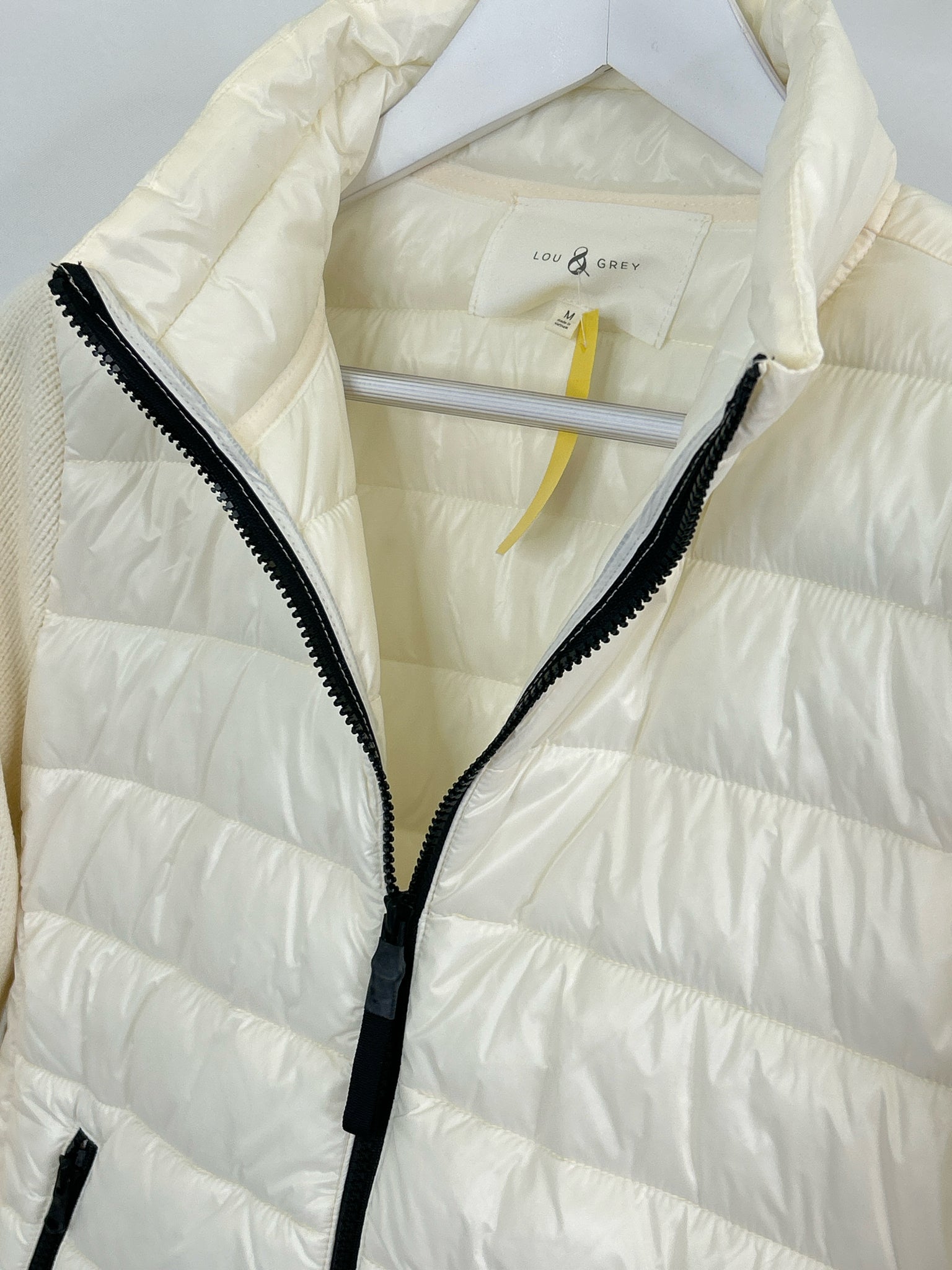 LOU & GREY Size M Cream Women Jacket