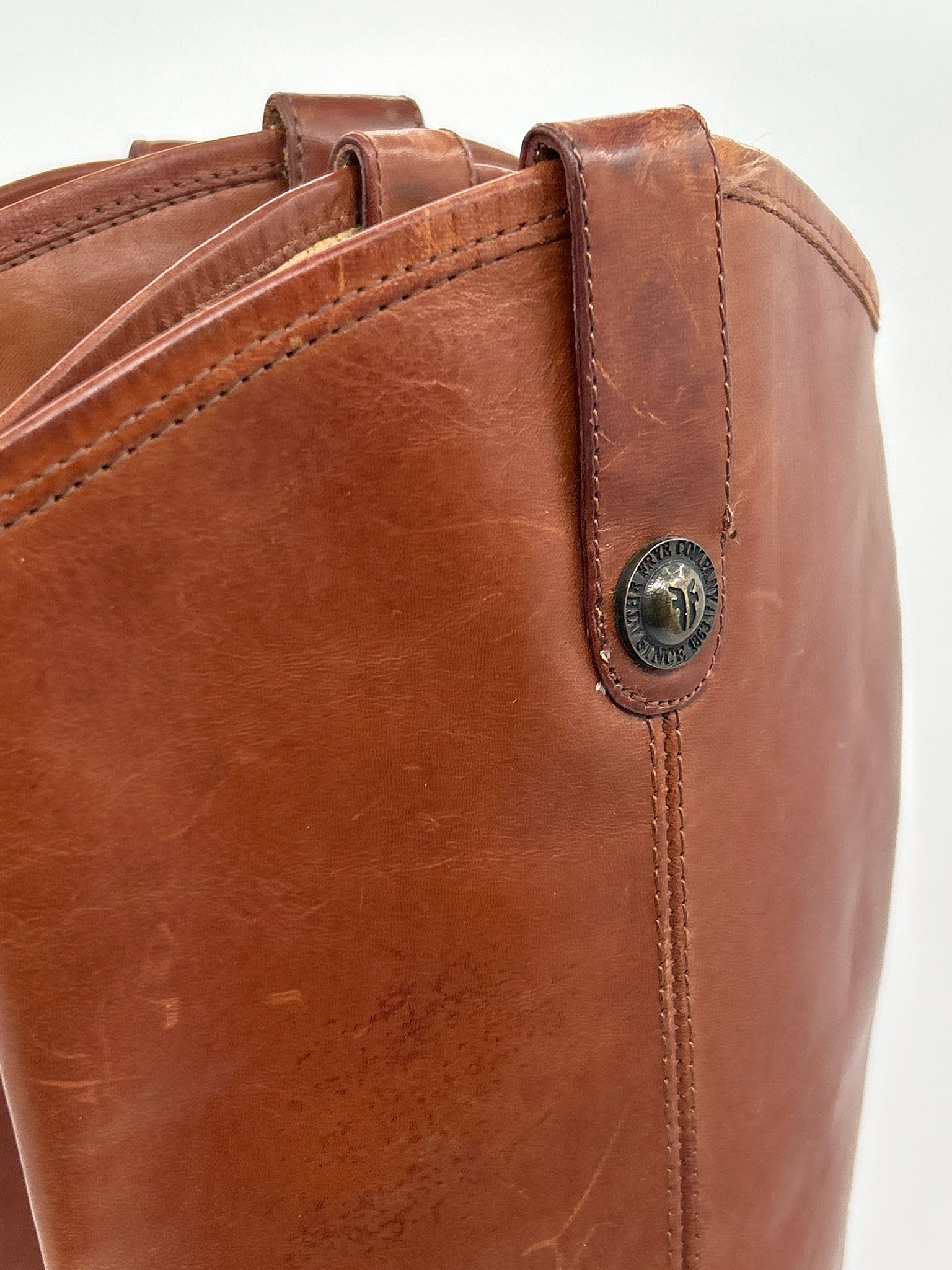 FRYE Size 10B COGNAC Women's Women Boots