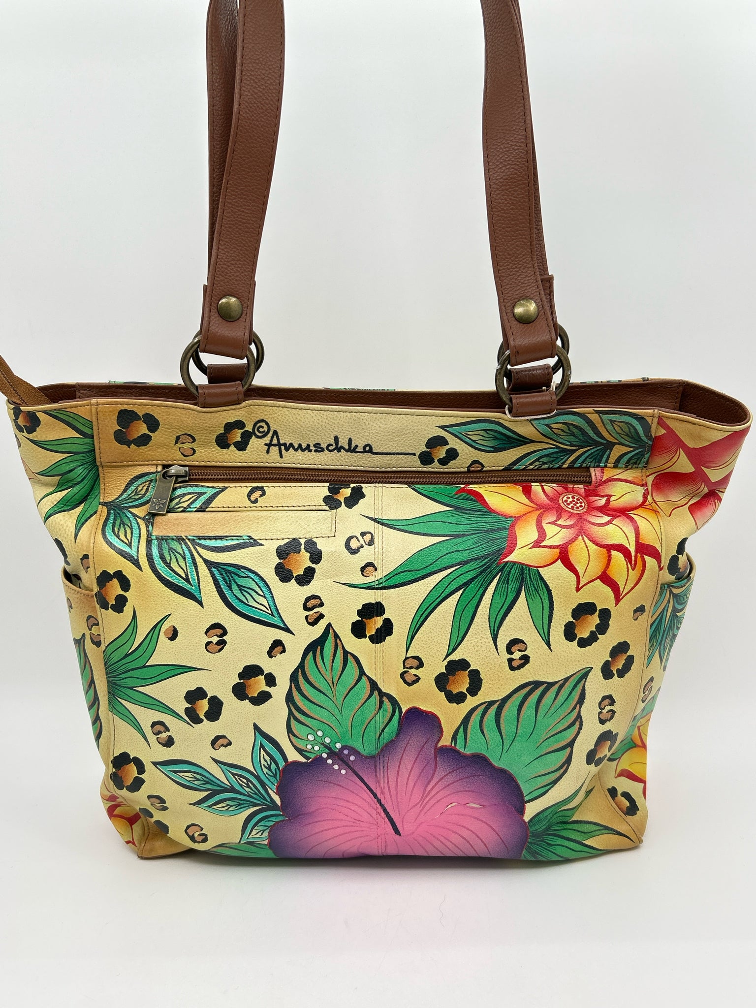 ANUSCHKA NWT Print Women Tote NWT