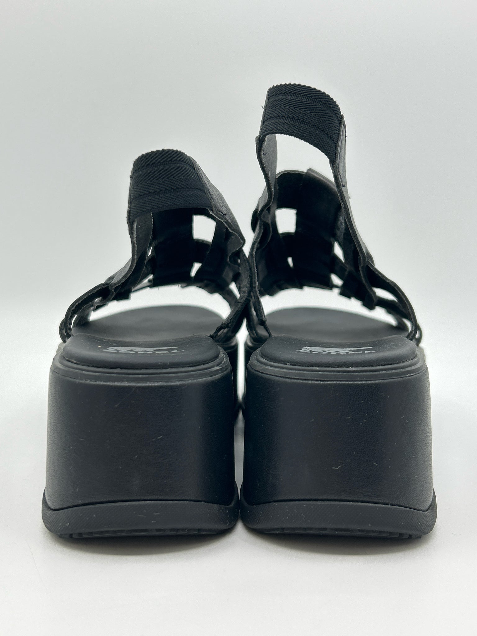 SOREL Size 9.5 Black Women Sandal