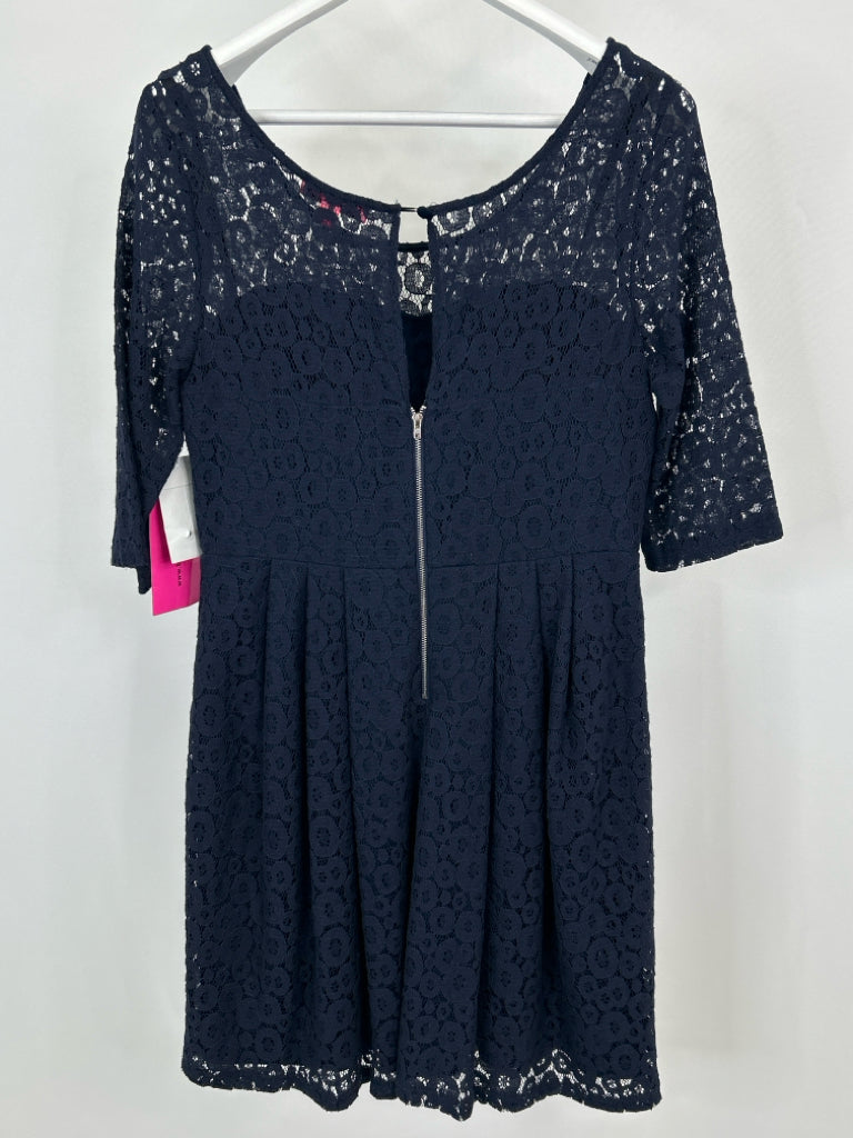 BETSEY JOHNSON Size 12 Navy Women's Dress