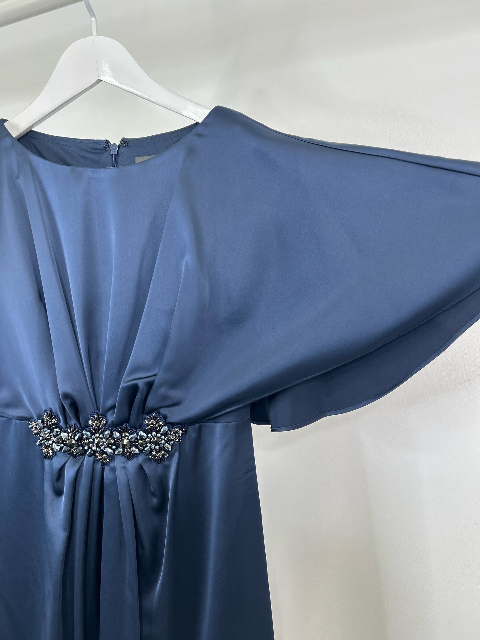 ADRIANNA PAPELL Size 2 Navy Women Dress