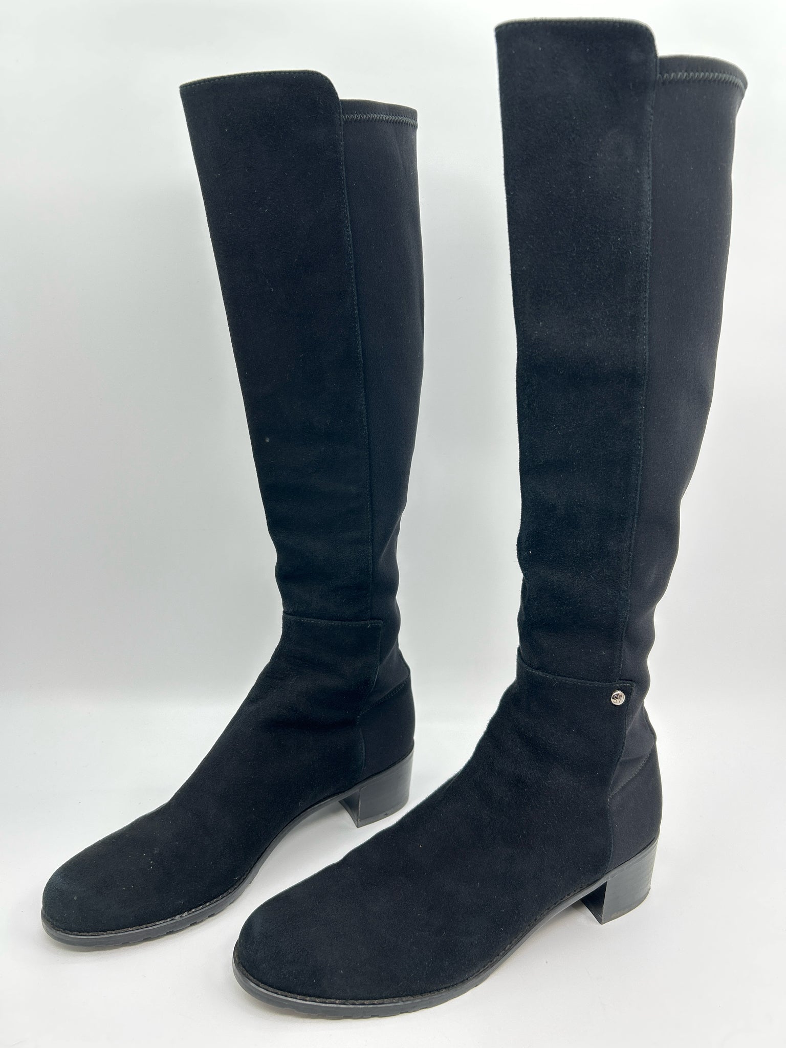 STUART WEITZMAN Size 7.5M Black Women Boots