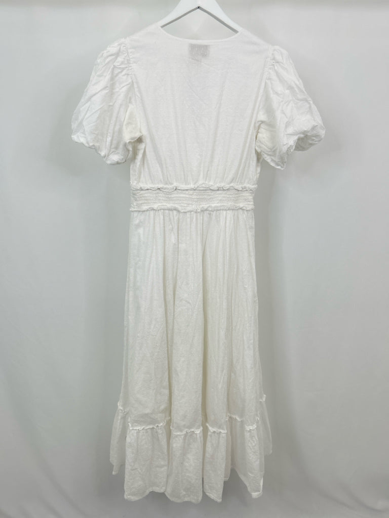 CLEOBELLA Women Size L White Dress