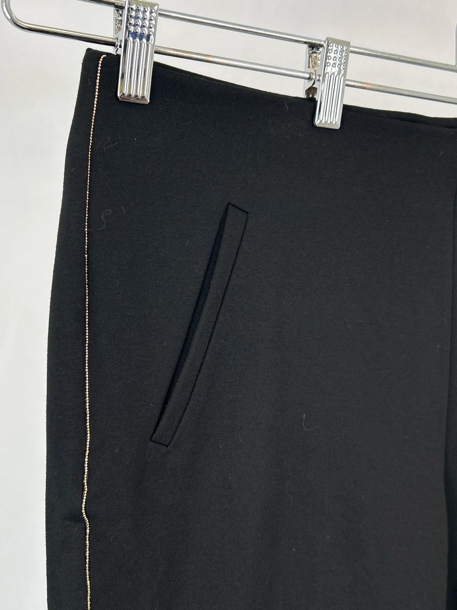 CHICO'S Size 16 Black Women Pants