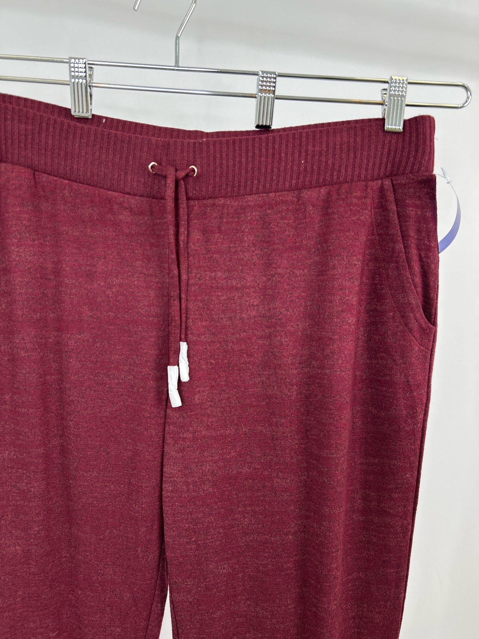 CHICO'S Size 12/14 Bordeaux Women Pants NWT