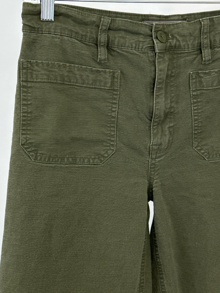 POINT SUR Size 28/6 ARMY GREEN Women's jeans