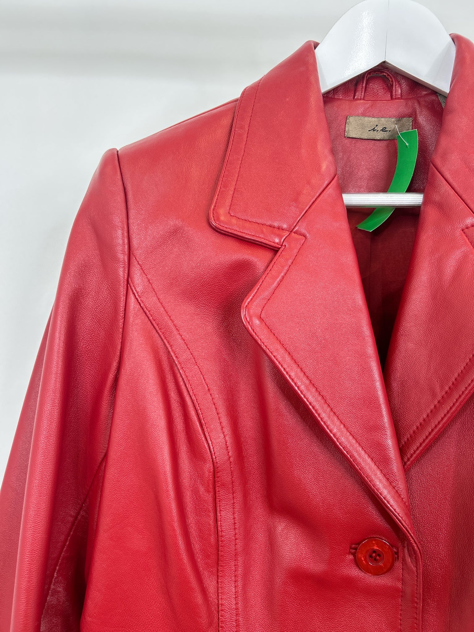 I.E. Size L Red Women Jacket