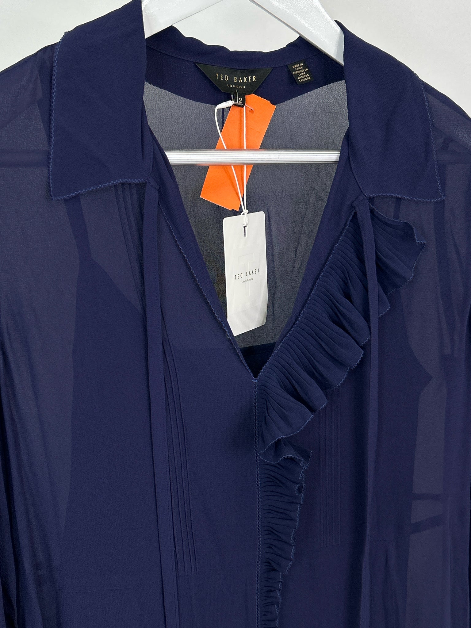 TED BAKER Size S Navy Women 2-Piece w/dress