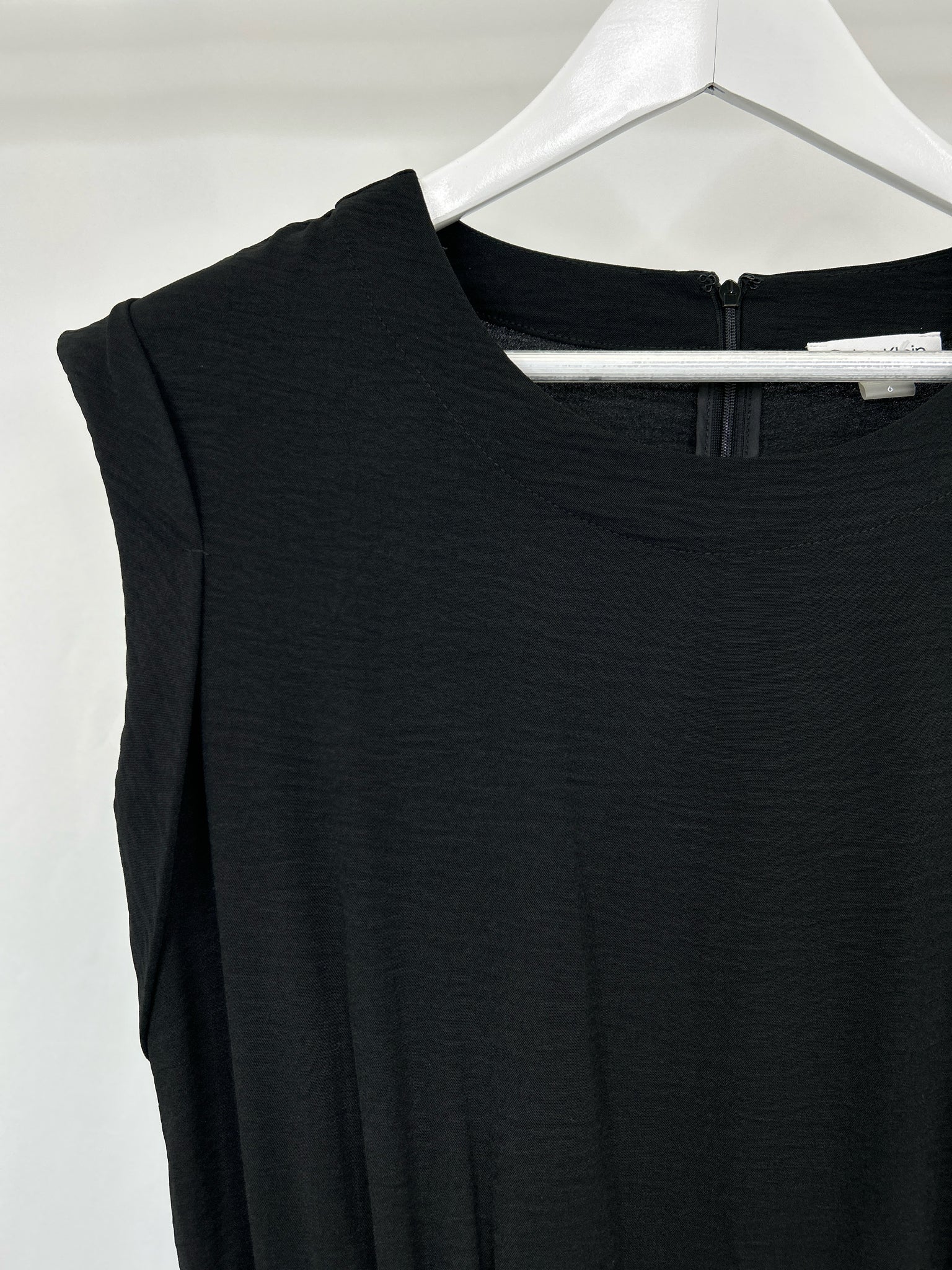 CALVIN KLEIN Size 6 Black Women Jumpsuit