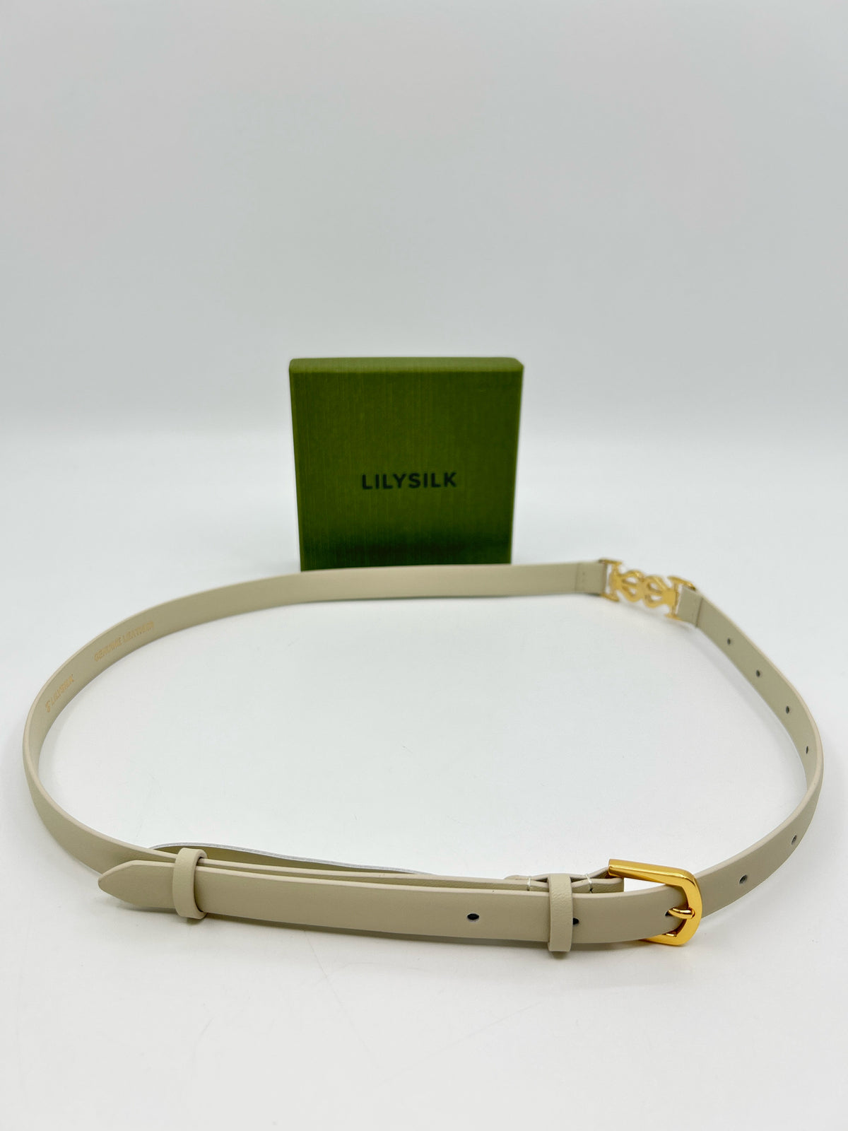 LILYSILK Cream Belt