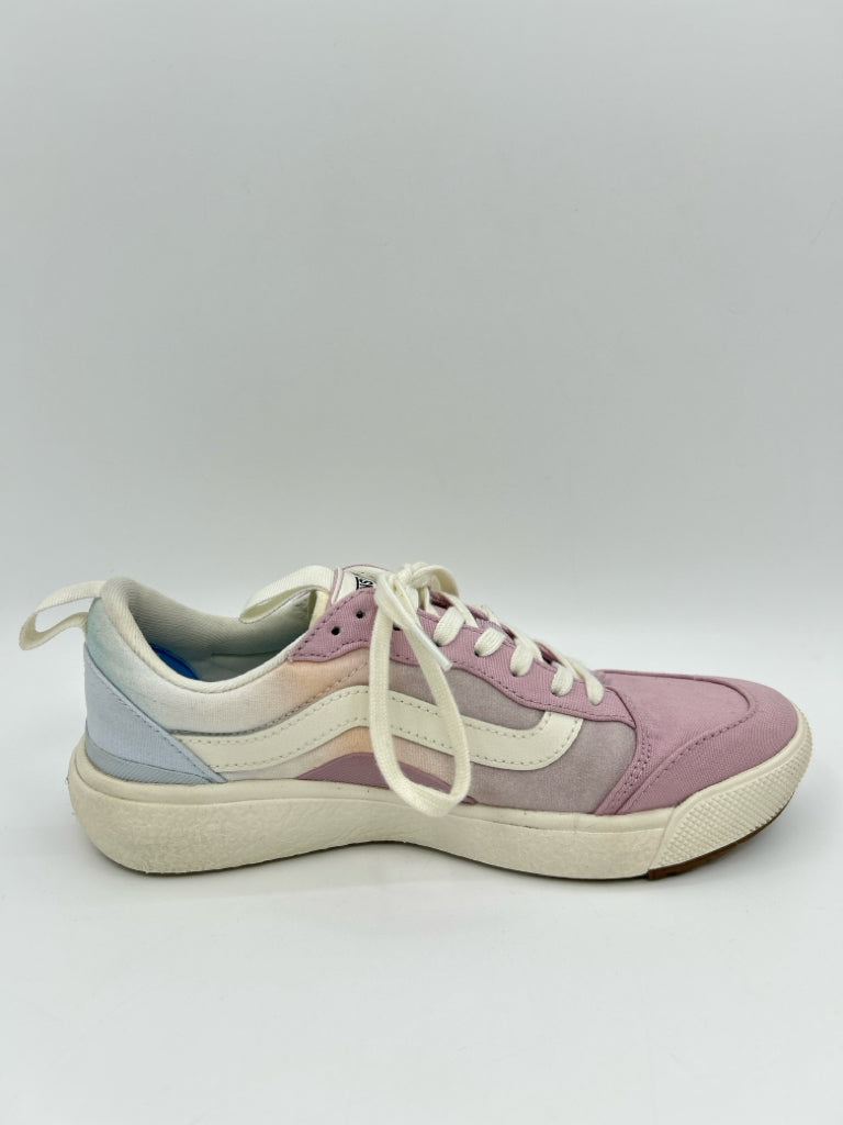 VANS Size 8 Pink and Blue Women's Sneakers