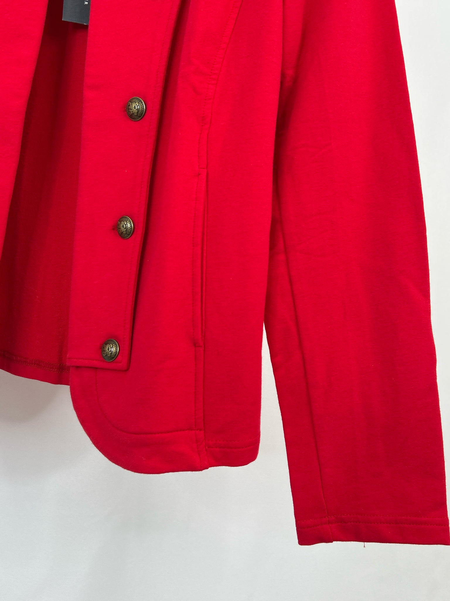 TOMMY HILFIGER Size L Red Women Jacket