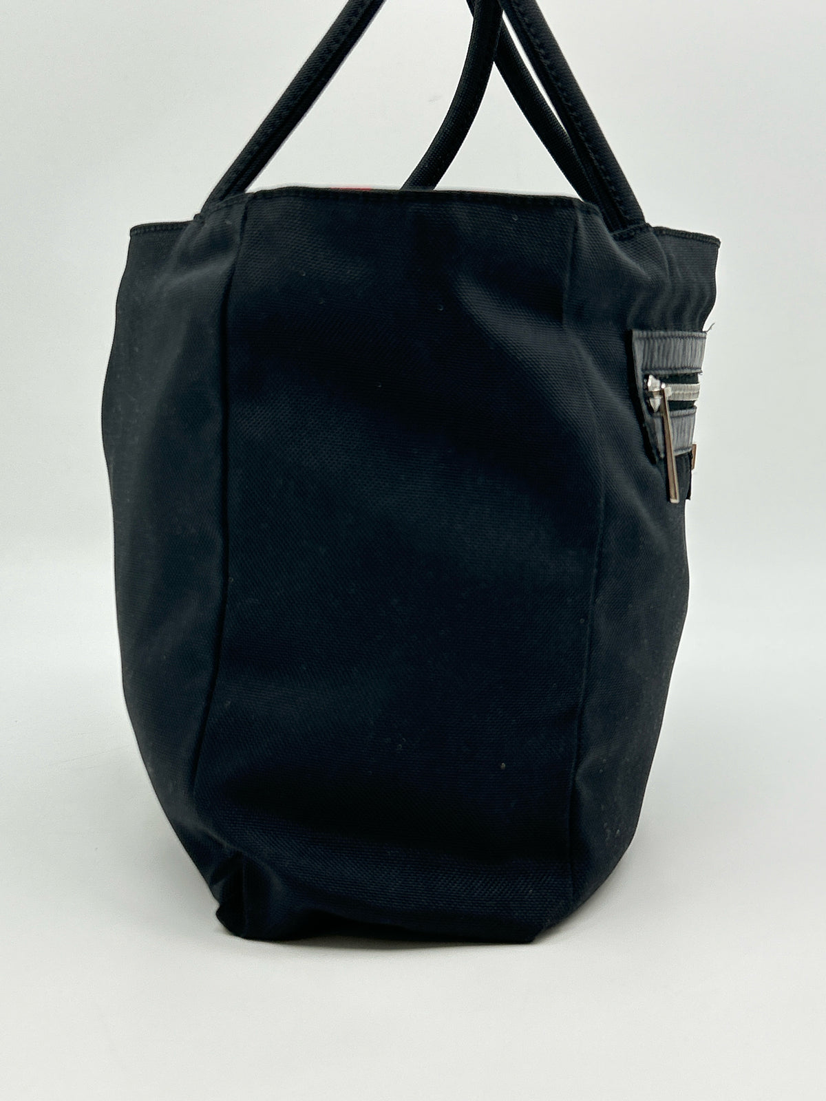 BOTTEGA VENETA Black & Red Women Tote