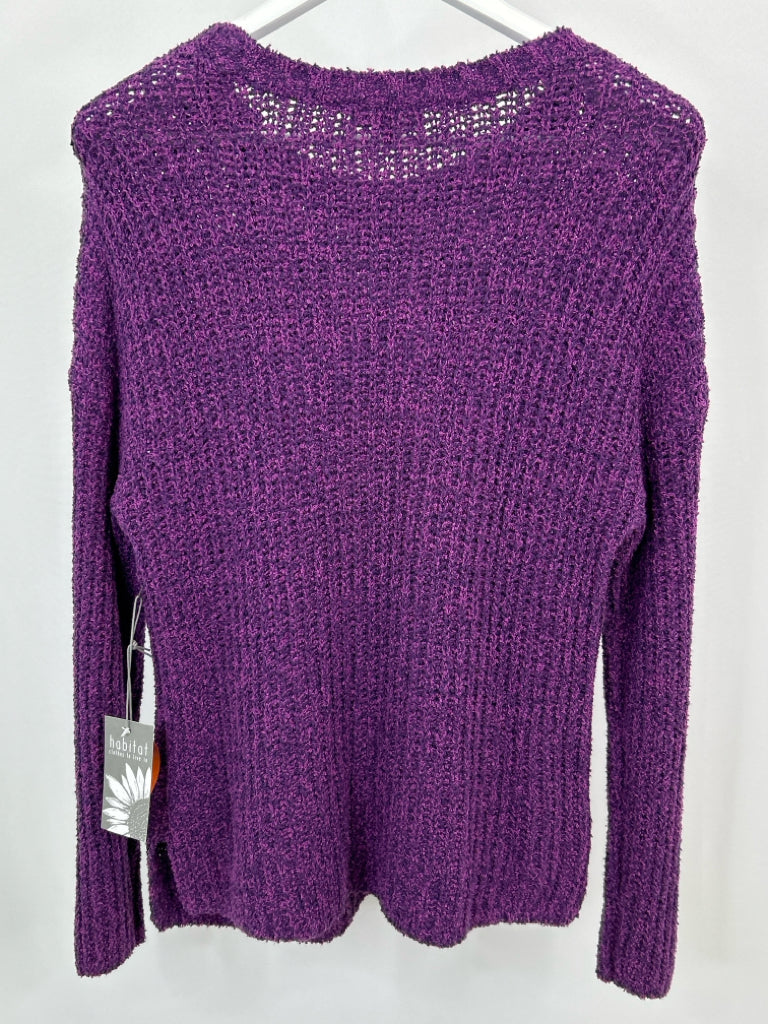 HABITAT Women Size S Purple Sweater