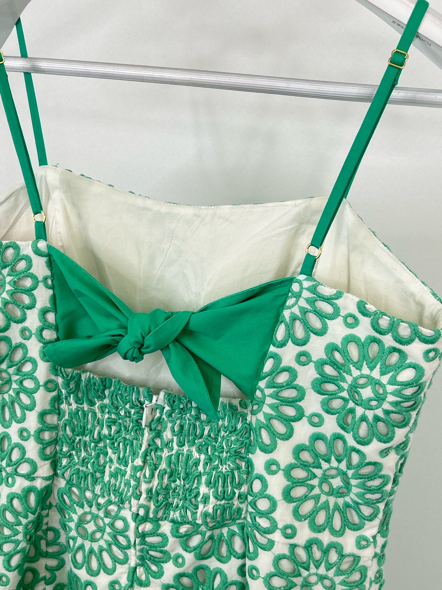 LILLY PULITZER Size 6 GREEN & WHITE Women Romper